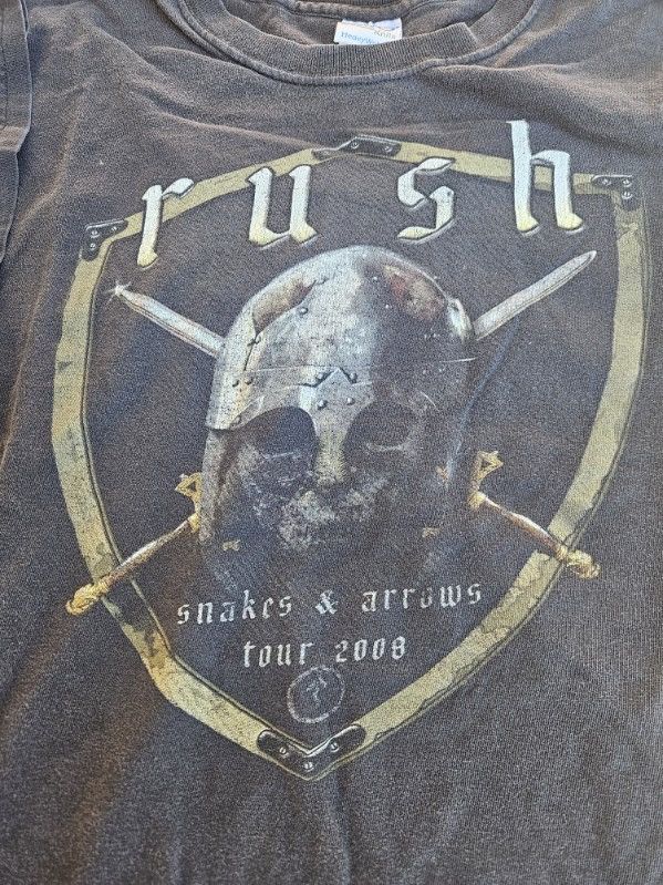 Other Rush Snakes & Arrows 2008 Tour M&O Knits Tee Size US XXL / EU 58 / 5 - 2 Thumbnail