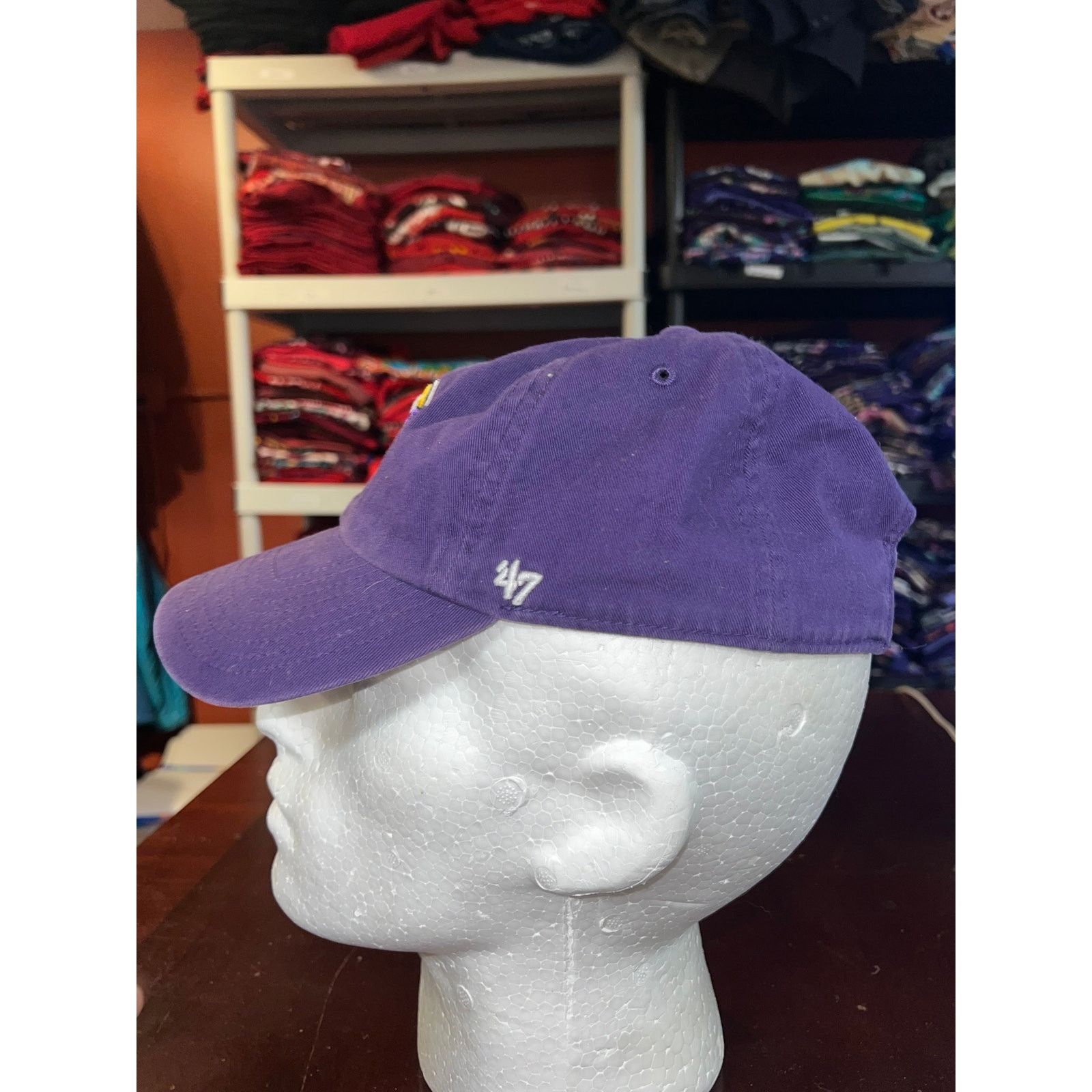 47 Brand Minnesota Vikings Hat '47 Brand NFL Football Cap Headwear Size ONE SIZE - 3 Thumbnail