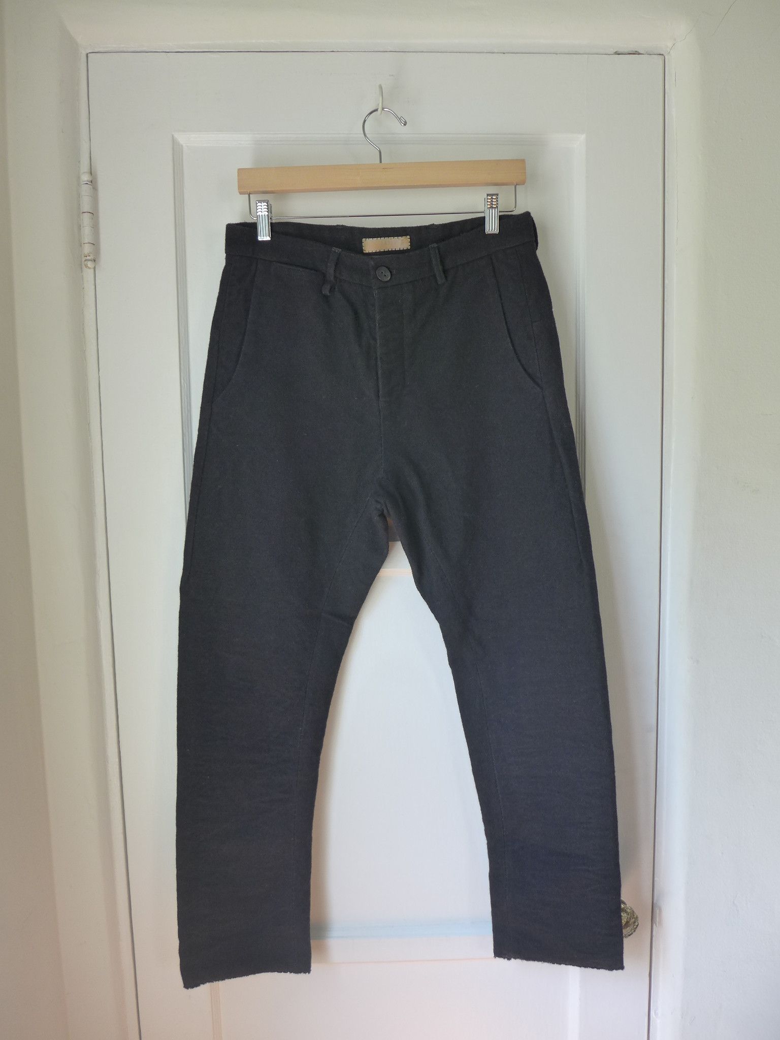 Layer-0 5 pocket pants, black, sail hemp, FWM 17-43 | Grailed