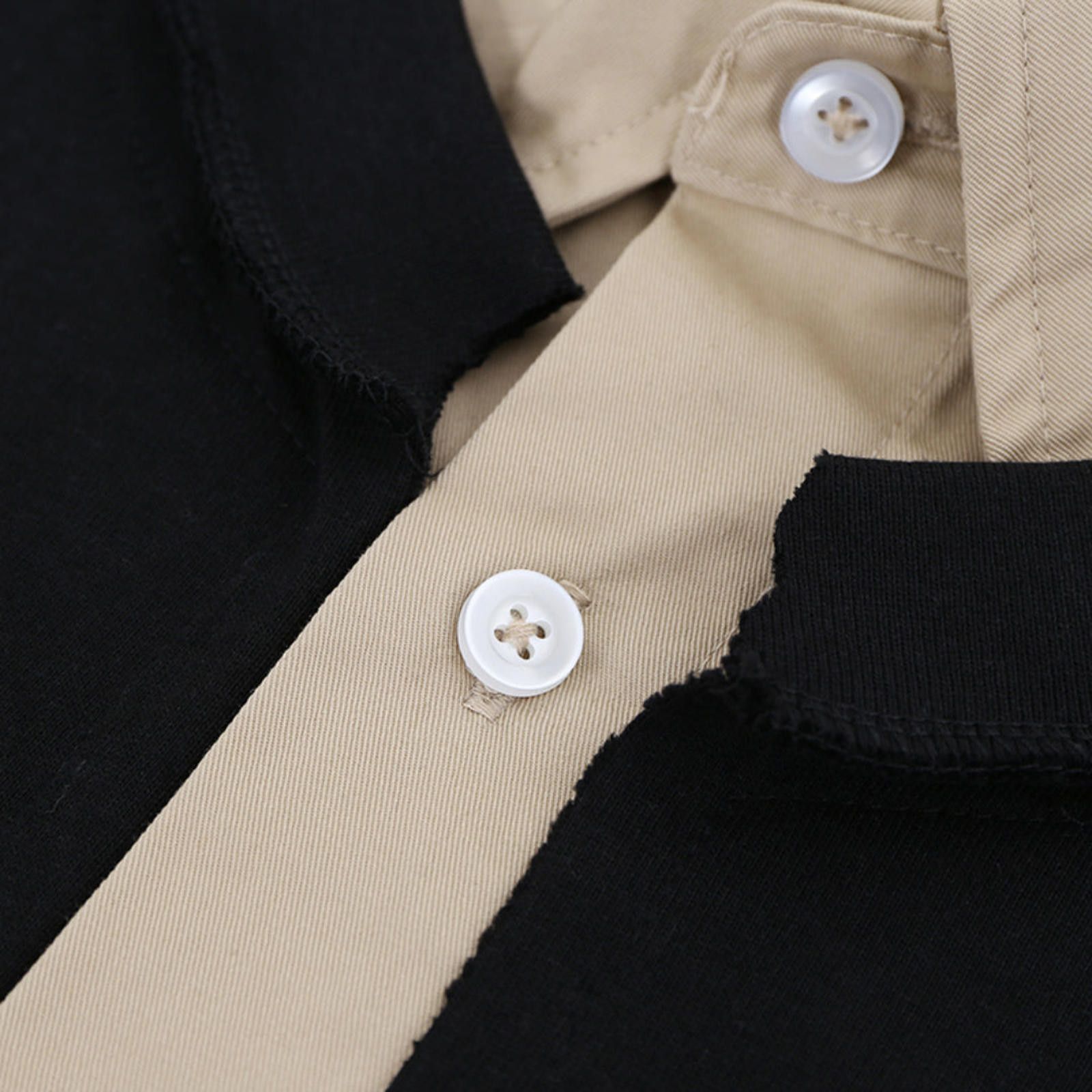 Other Black and Beige Short Sleeve Shirt Size US M / EU 48-50 / 2 - 3 Thumbnail