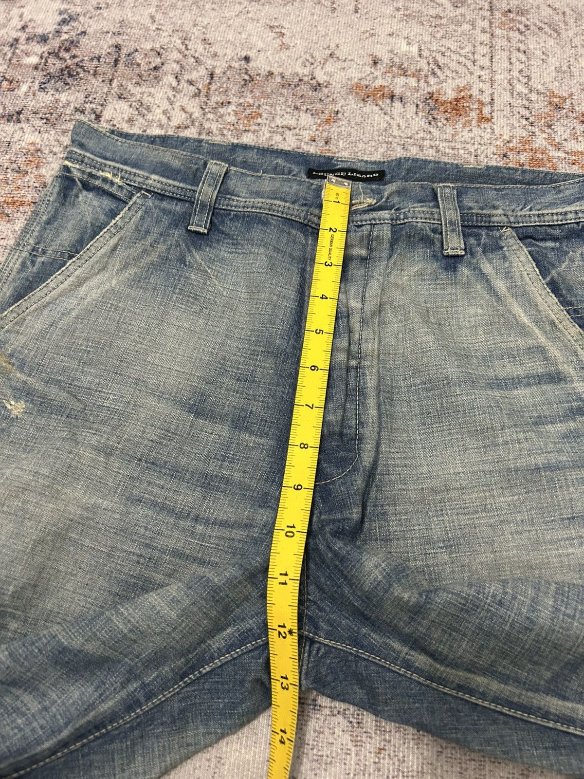 Japanese Brand Vintage Lounge Lizard Carpenter Jeans Size US 31 - 16 Thumbnail