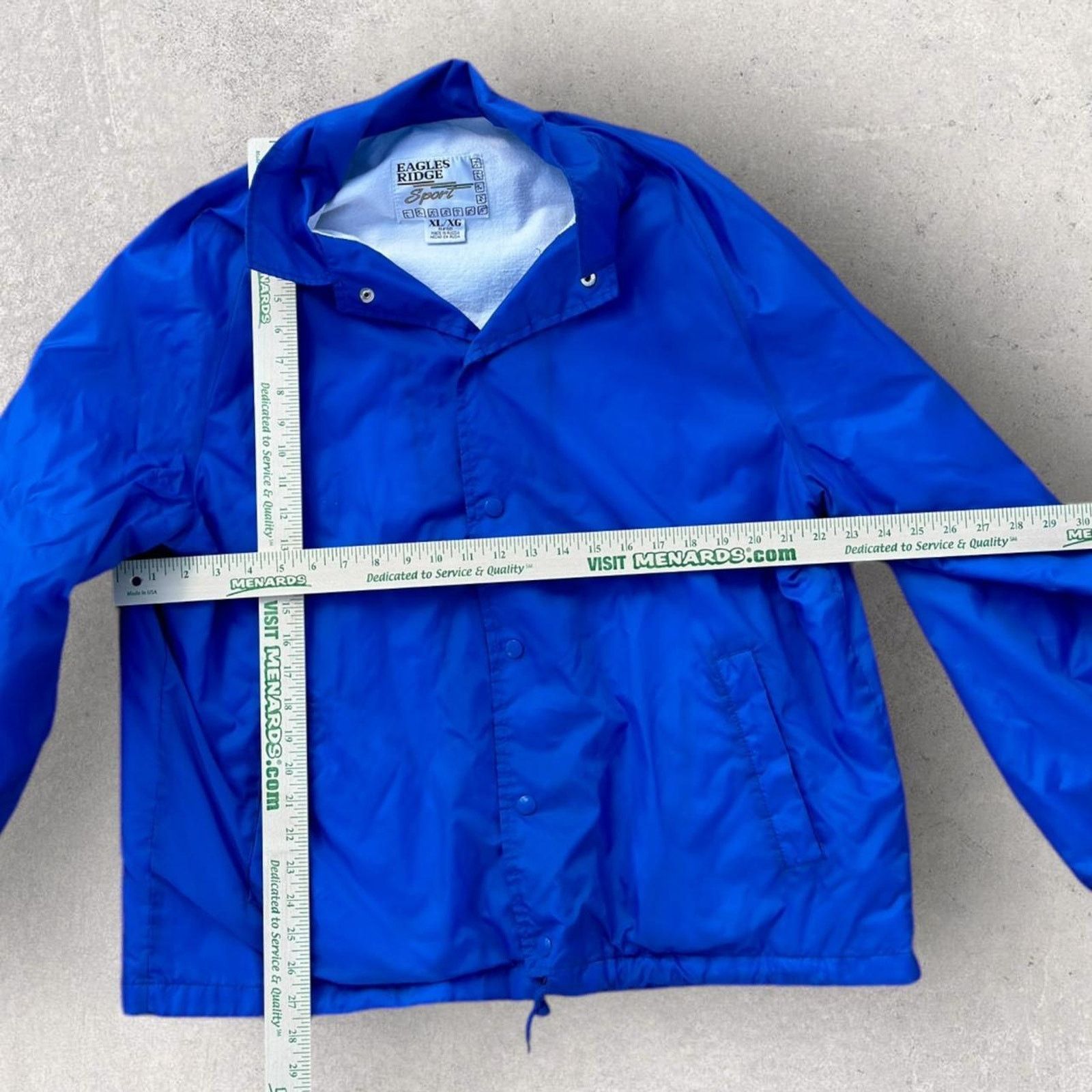 Vintage Vintage Eagles Ridge Windbreaker Snap Windbreaker Jacket Size US XL / EU 56 / 4 - 2 Thumbnail