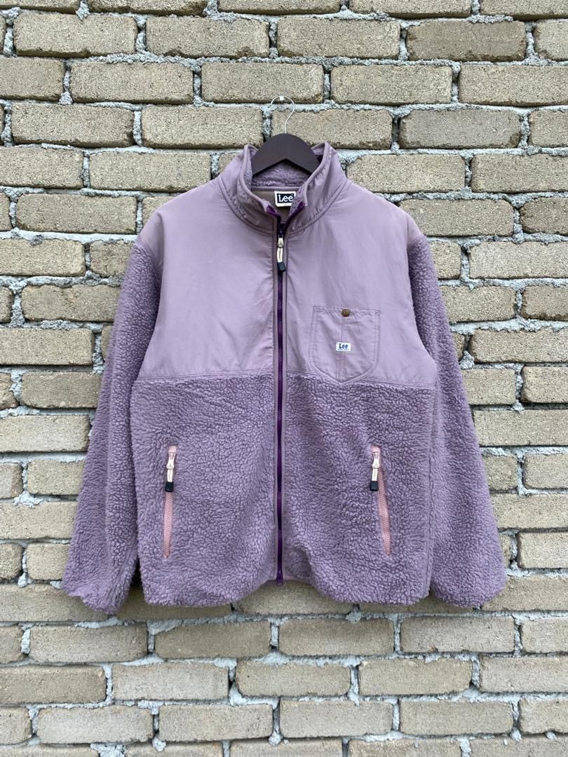 Lee Lee Union Made Fleece Jacket Size US L / EU 52-54 / 3 - 2 Thumbnail