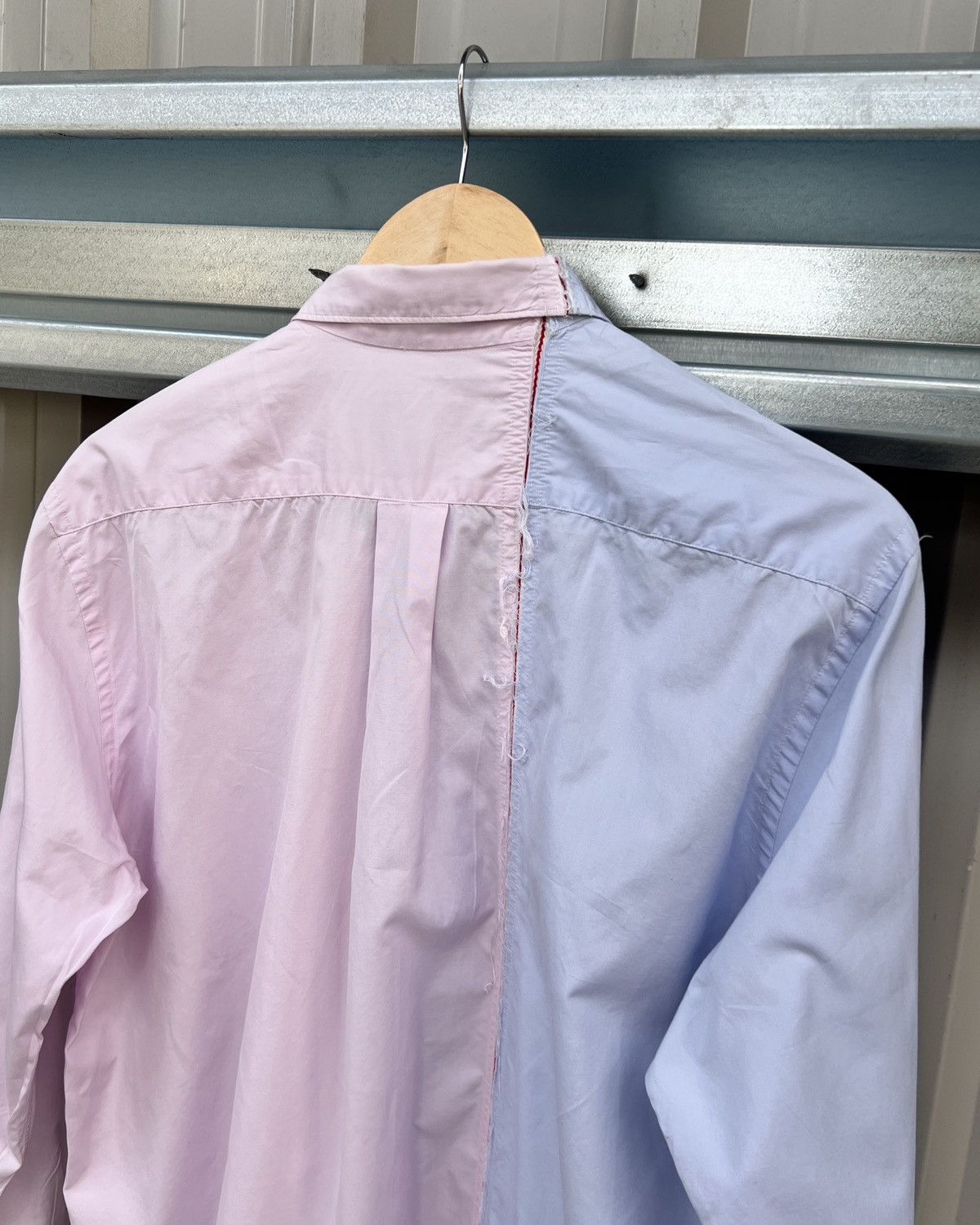 Comme des Garcons SS2000 RARE Reconstructed Split Artisan Shirt Size US M / EU 48-50 / 2 - 7 Thumbnail