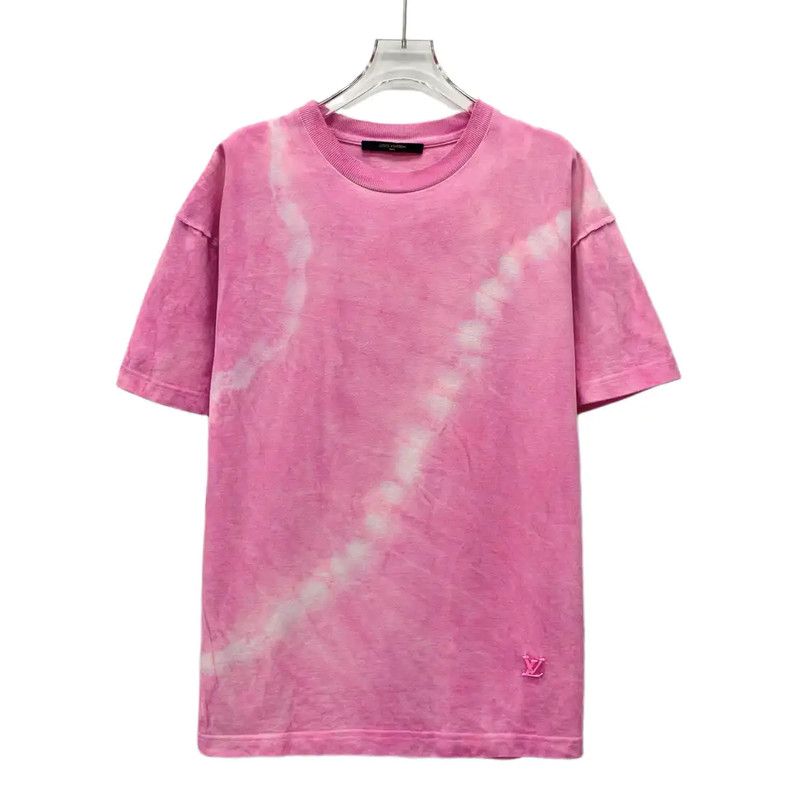Louis Vuitton Louis Vuitton Pink Cotton Women's T-Shirt 0089 Size S / US 4 / IT 40 - 1 Thumbnail