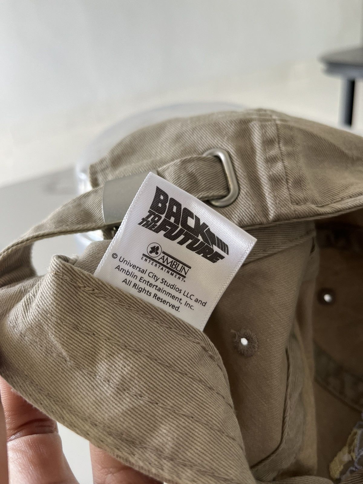 Vintage VINTAGE BACK TO THE FUTURE MOVIE ADJUSTABLE HAT Size ONE SIZE - 11 Thumbnail