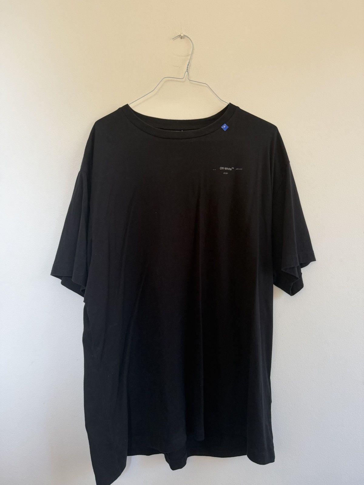 Off-White Off White Unfinished Logo TEE Size US XL / EU 56 / 4 - 2 Thumbnail