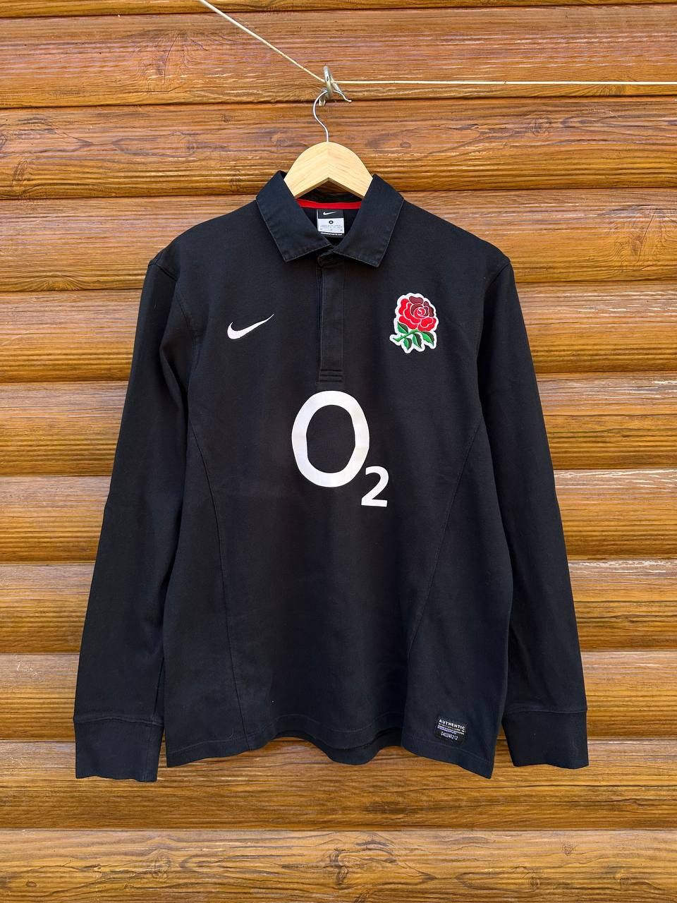 Nike Nike England Rugby Union Jersey Long Sleeve Size US M / EU 48-50 / 2 - 1 Thumbnail