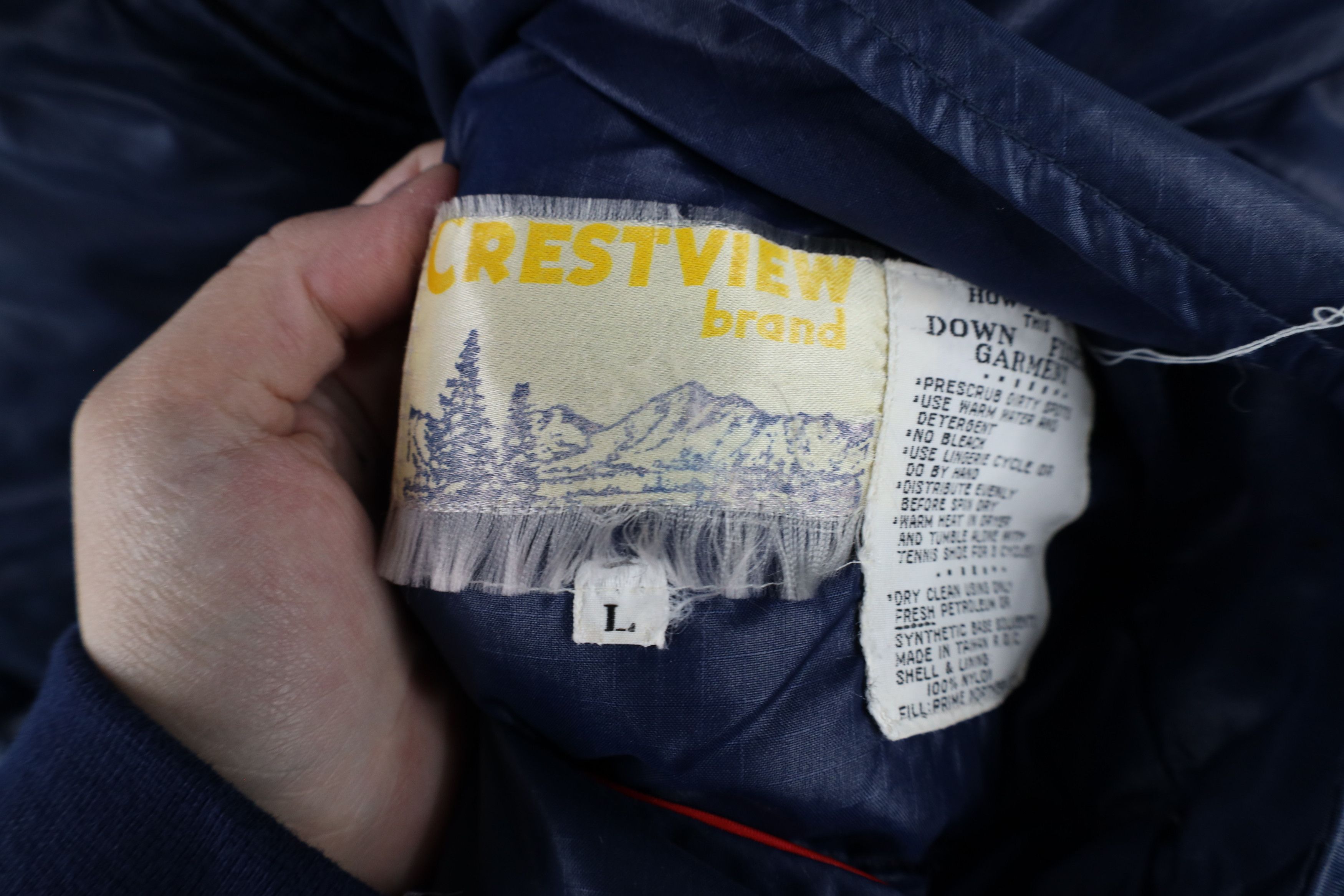 Vintage Vintage 70s Streetwear Reversible Down Puffer Vest Jacket Size US L / EU 52-54 / 3 - 14 Thumbnail