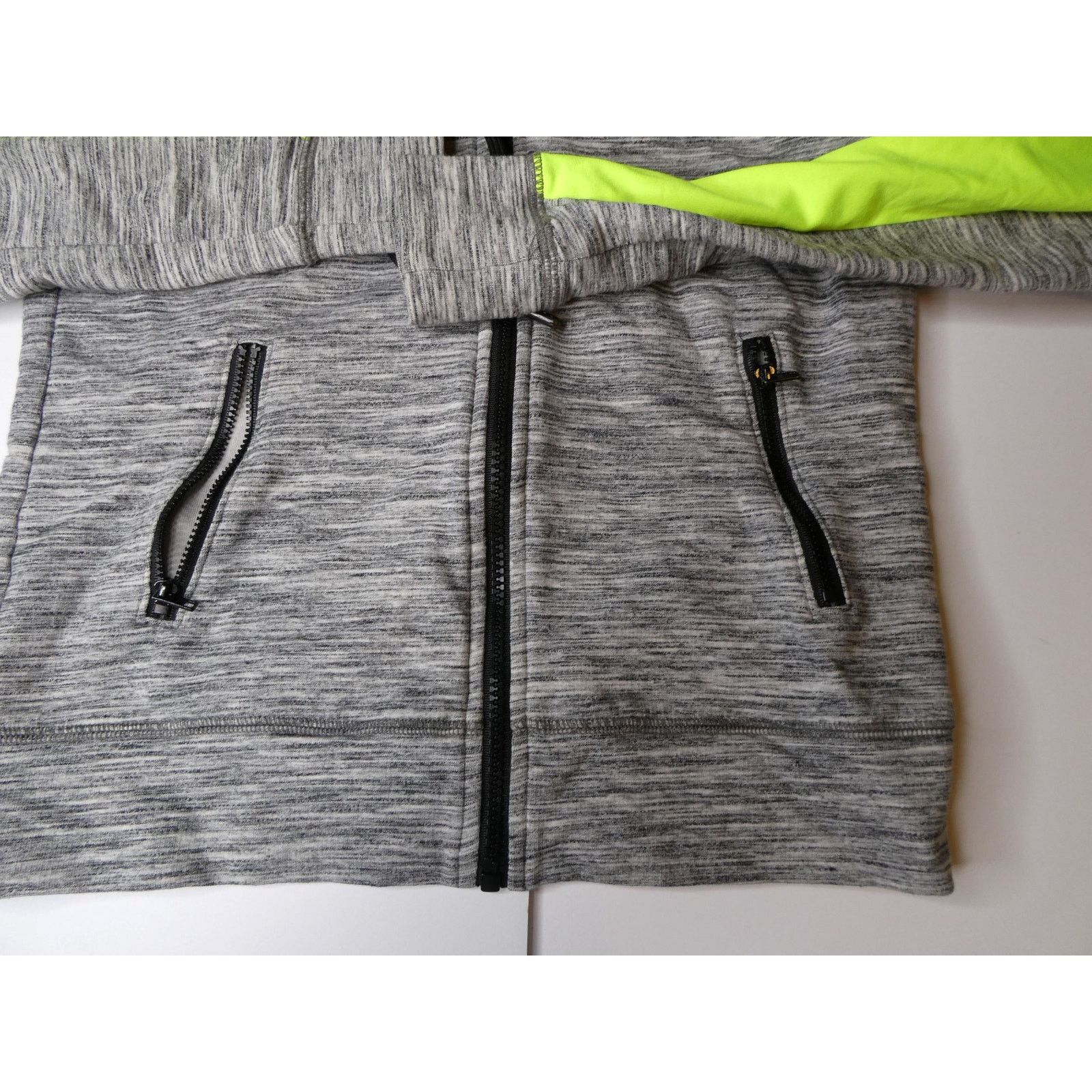 Pink PINK full zip hoodie, athletic material, XS Size XS / US 0-2 / IT 36-38 - 3 Thumbnail
