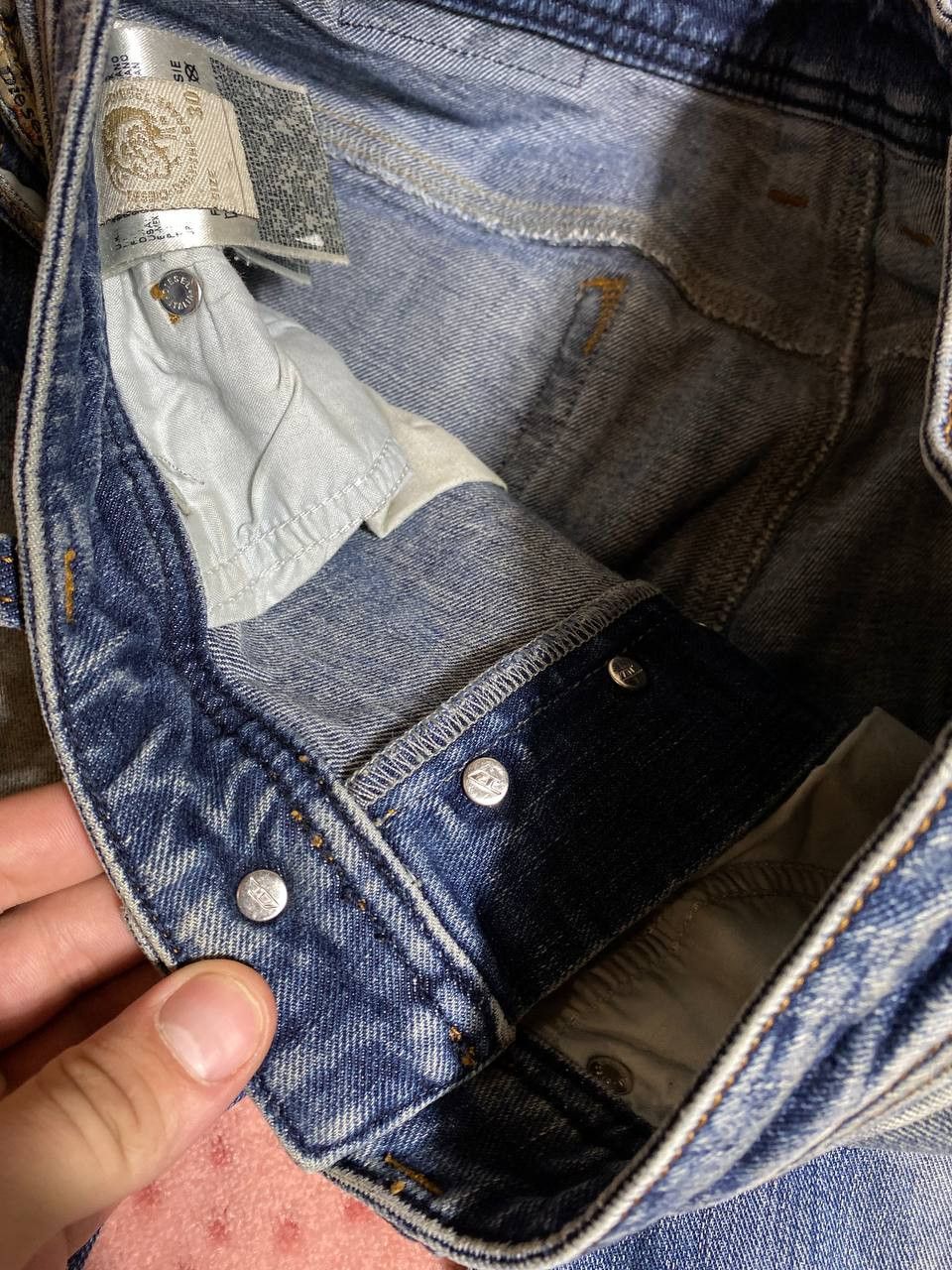 Diesel × Japanese Brand Diesel Safado Dirty Baggy Faded Jean Japan Avant Garde Style Size US 30 / EU 46 - 4 Thumbnail