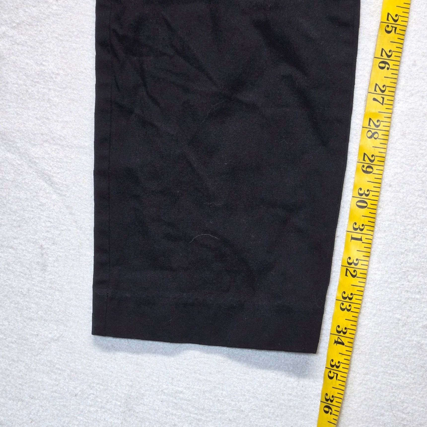 Ann Taylor Ann Taylor Pants Loft Curvy Skinny Ankle Solid Black Adult Women's 14 Size 36" / US 14 / IT 50 - 7 Thumbnail