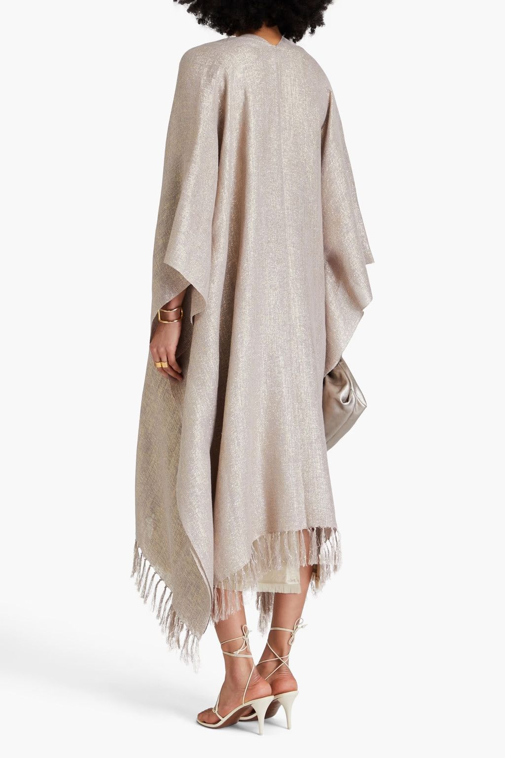Brunello Cucinelli o1y0725 Size : OS / Cloak in Beige Size ONE SIZE - 3 Thumbnail