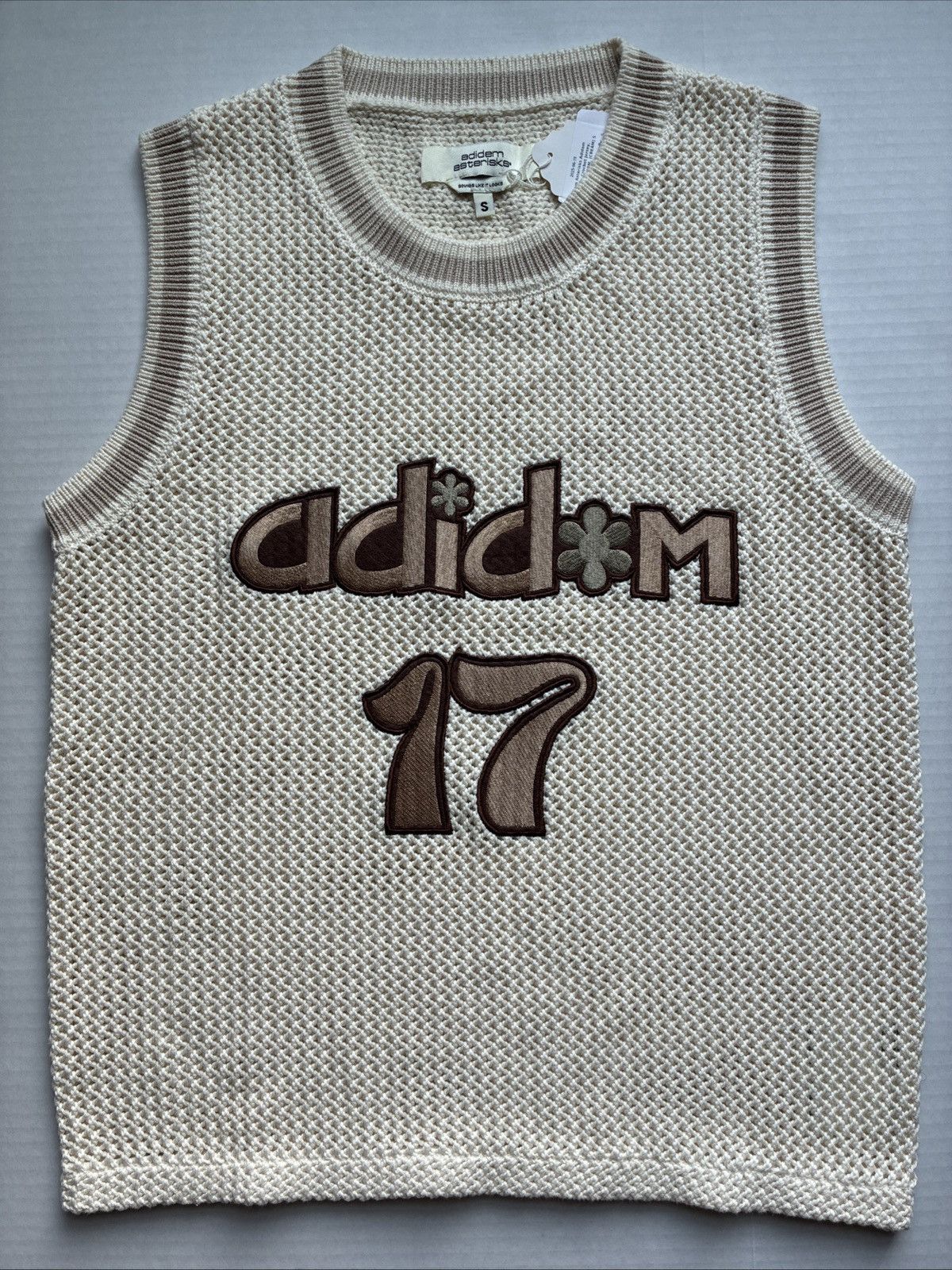 Other Adidem Asterisks Crochet Jersey Cream Sz S Designer Street Size US S / EU 44-46 / 1 - 1 Thumbnail