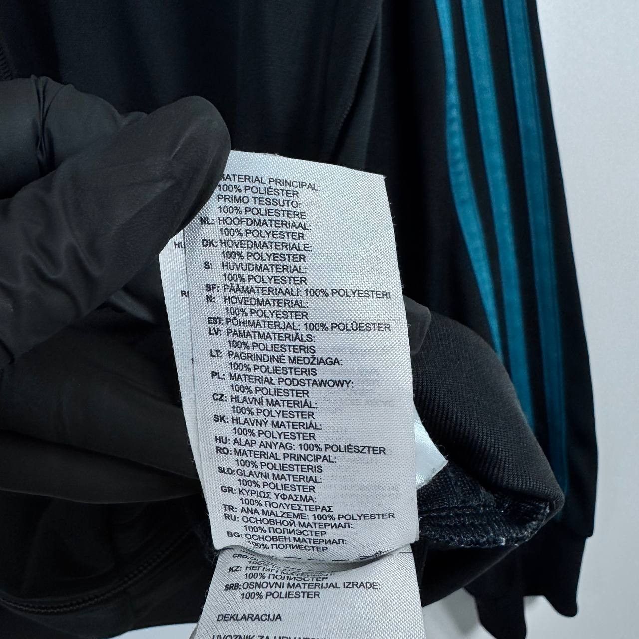 Adidas Adidas Ajax Amsterdam Track Jacket Blue Full Zip Mens Size S Size US S / EU 44-46 / 1 - 8 Thumbnail