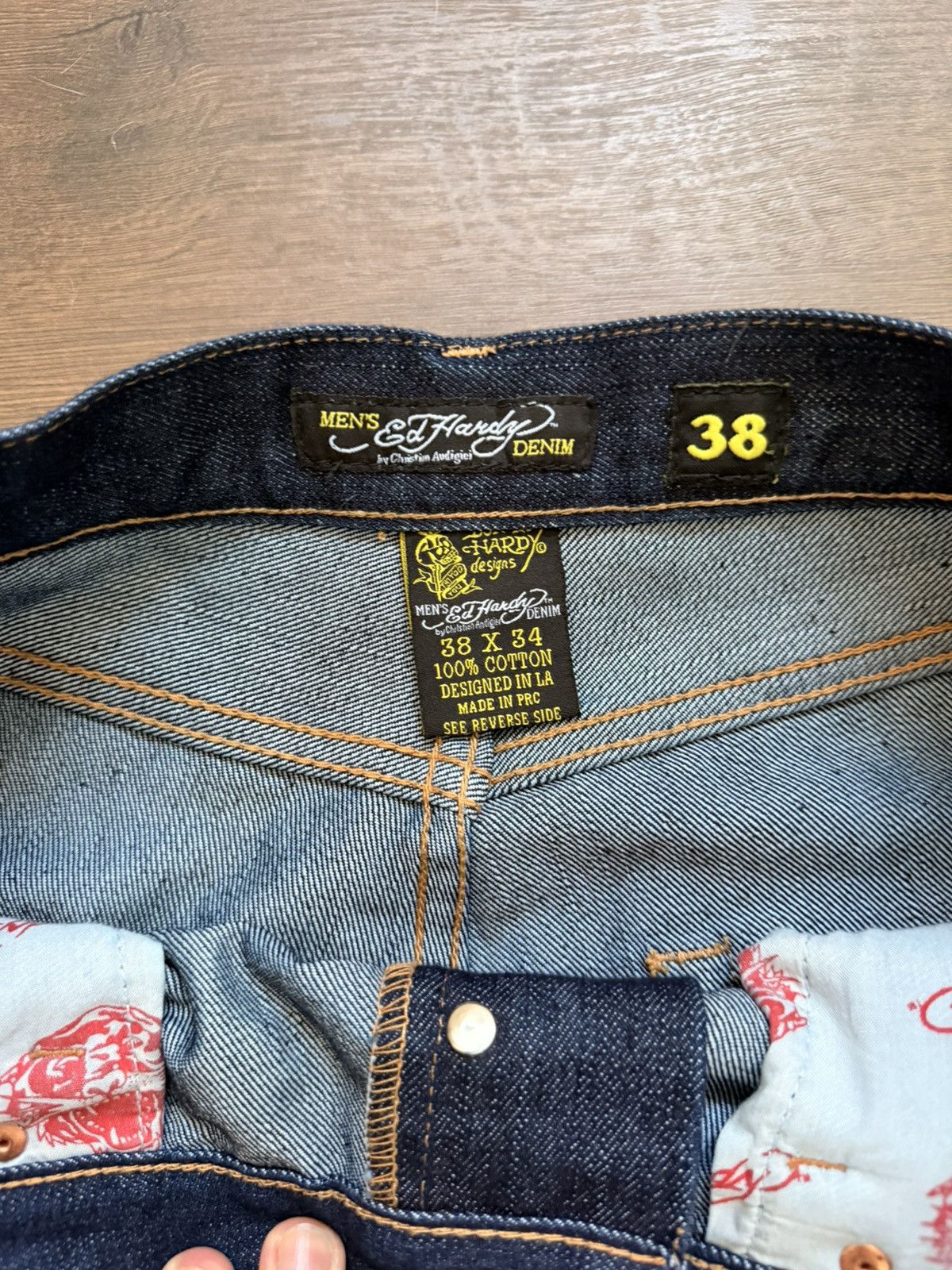 Ed Hardy RARE ED HARDY DENIM Size US 38 / EU 54 - 5 Thumbnail