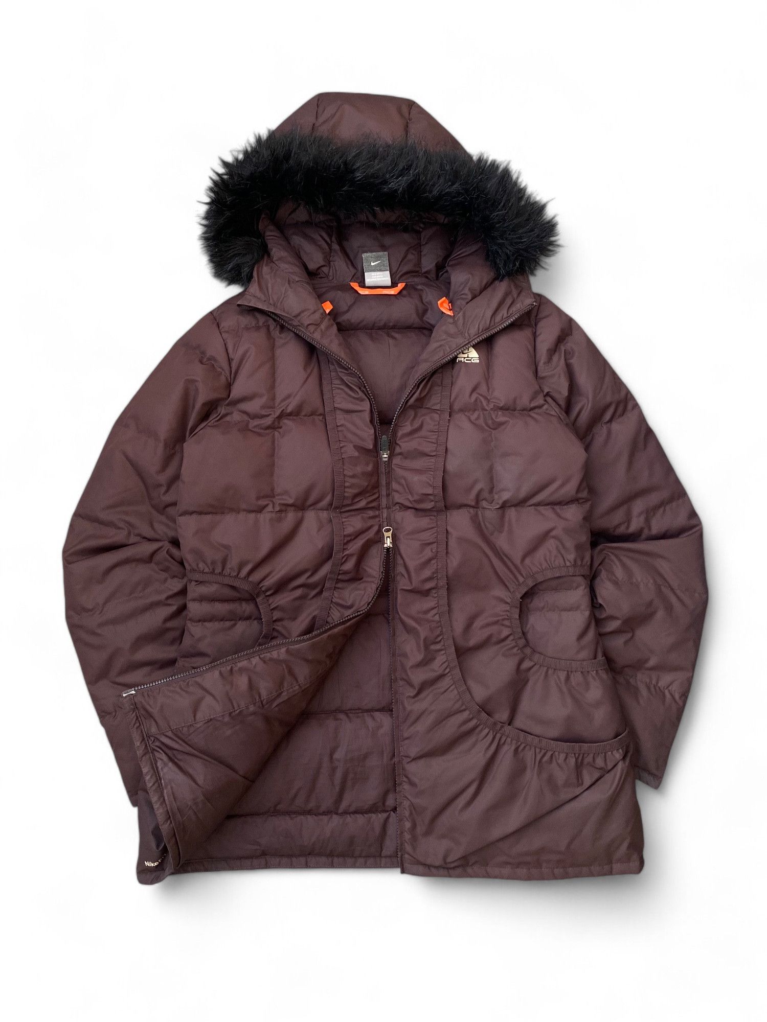 Nike ACG × Vintage Nike Acg Vintage Puffer Jacket 550 Japanese Rare Down Y2k Size L / US 10 / IT 46 - 2 Thumbnail