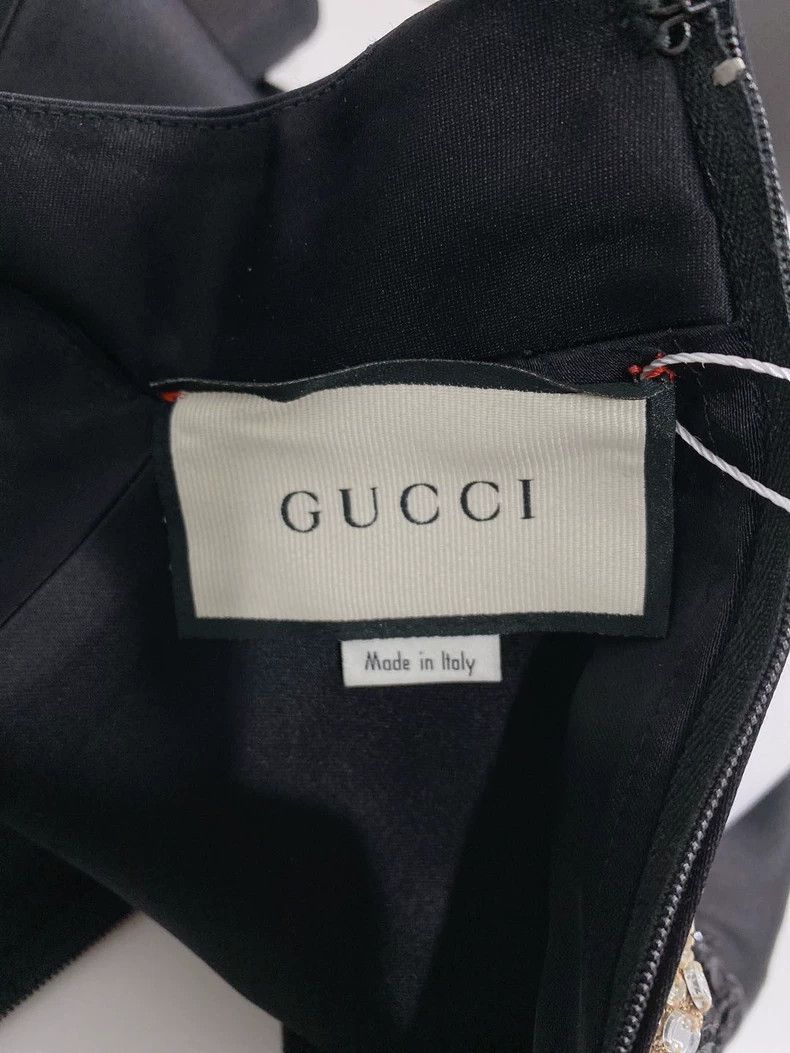 Gucci Gucci Heavy industry embroidered bow dress 2504-Nextarrow Size M / US 6-8 / IT 42-44 - 6 Thumbnail
