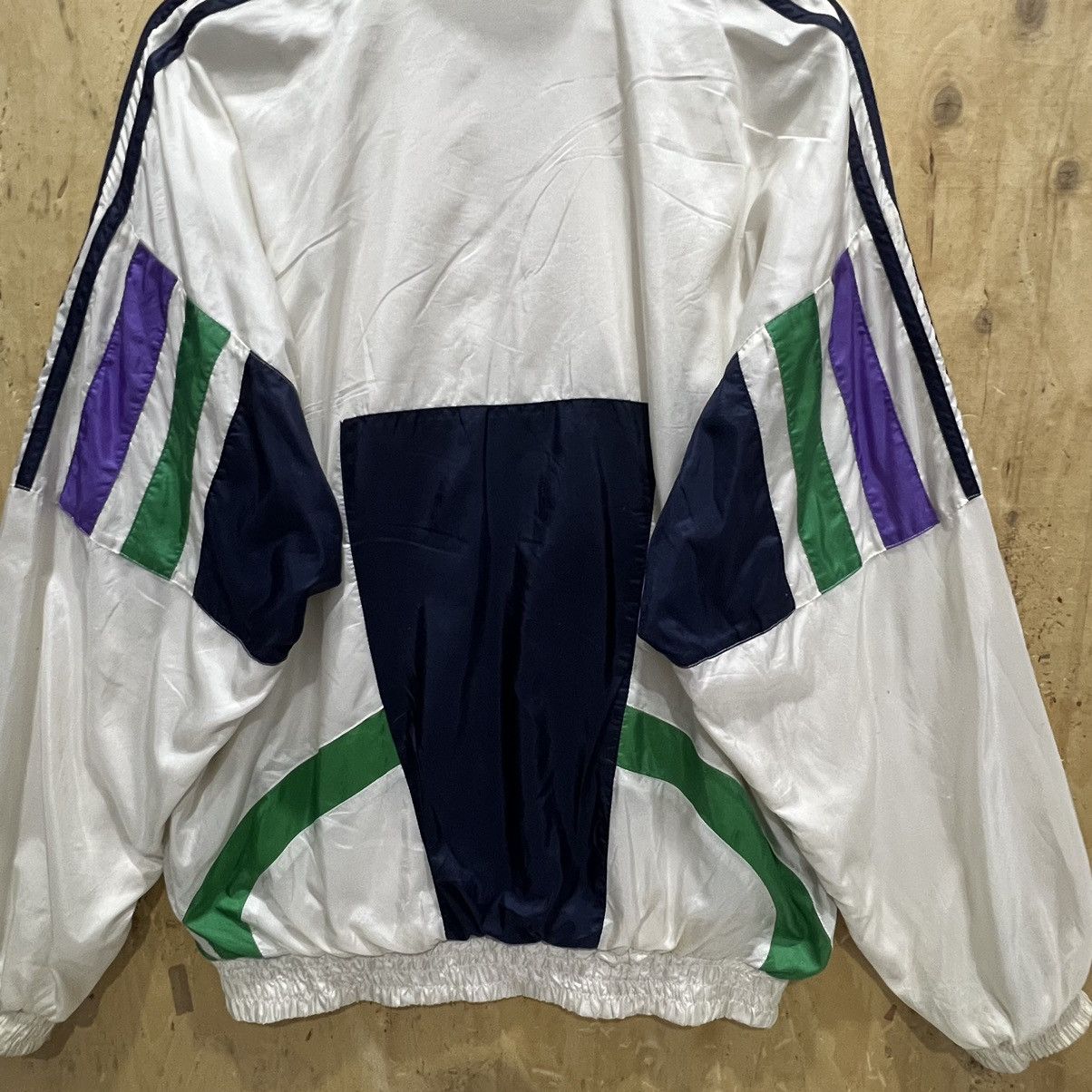Adidas × Vintage Vintage Adidas Windbrecker Size US L / EU 52-54 / 3 - 6 Thumbnail