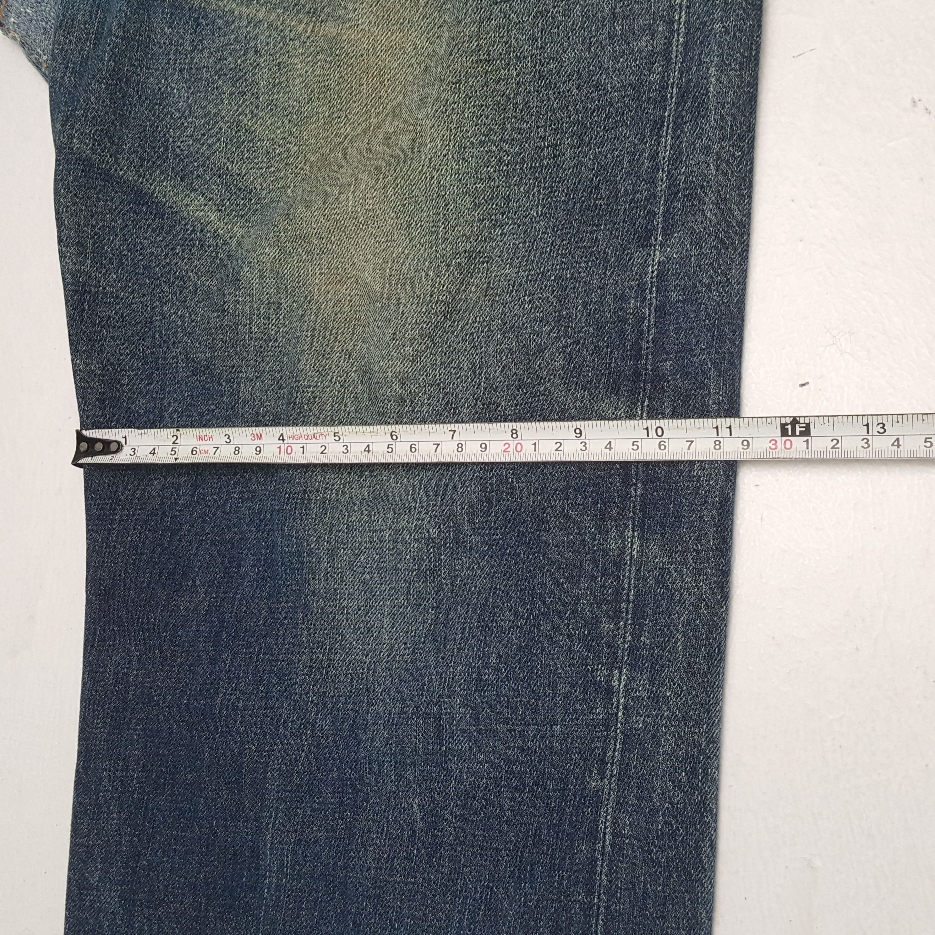 Evisu × Japanese Brand × Vintage EVIS Japanese Brand Streetwear Custom Daicock Jeans Size US 36 / EU 52 - 10 Thumbnail