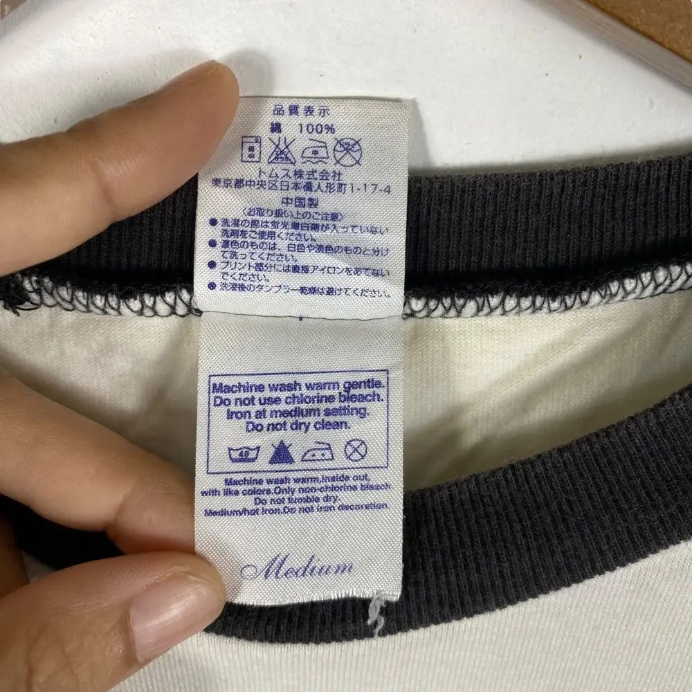 Japanese Brand TYPEWRITER ART PORTRAIT Graphic Raglan Baseball Tee Shirt Size US M / EU 48-50 / 2 - 6 Thumbnail