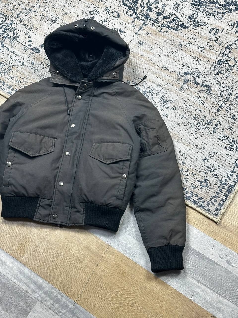 Japanese Brand Avant Garde Vintage Faded Cropped Bomber Jacket Size M / US 6-8 / IT 42-44 - 1 Thumbnail