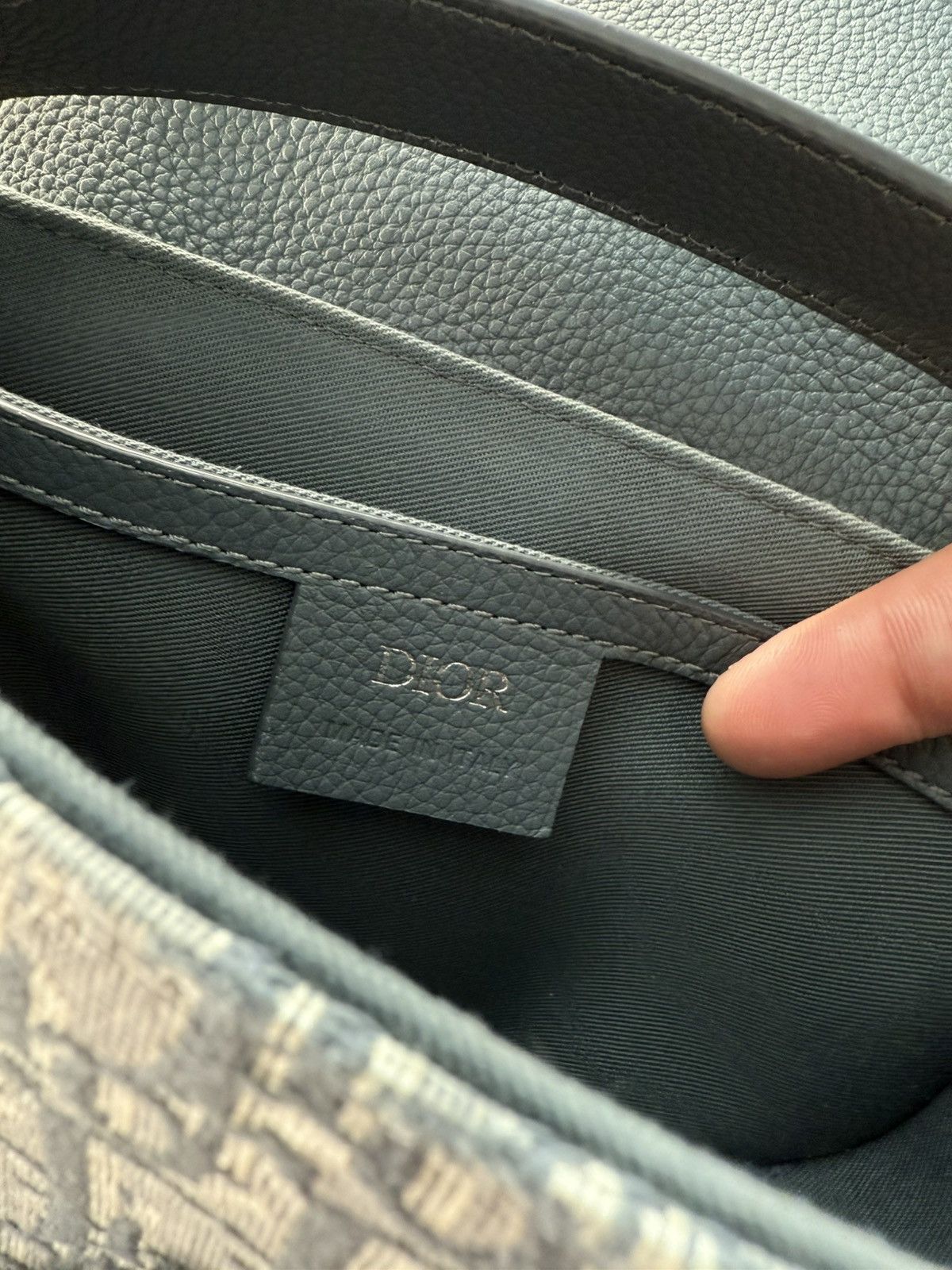 Dior Dior Mini Saddle Messenger Bag with Flap Size ONE SIZE - 8 Thumbnail