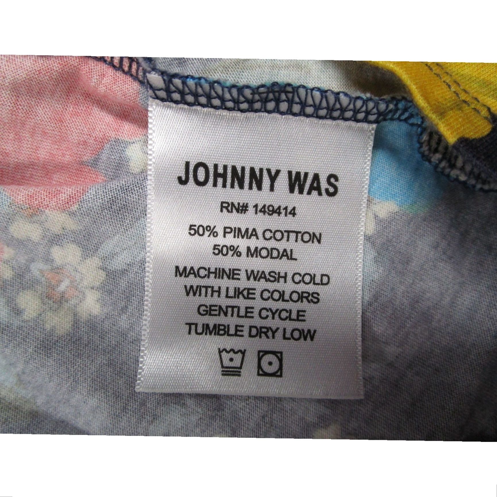 Johnny Was Johnny Was Cardigan Women M Multicolor Floral Pima Blend Cotton Modal Open Front Pockets Long Sleeve Lightweight Casual Bohemian Size M / US 6-8 / IT 42-44 - 4 Thumbnail
