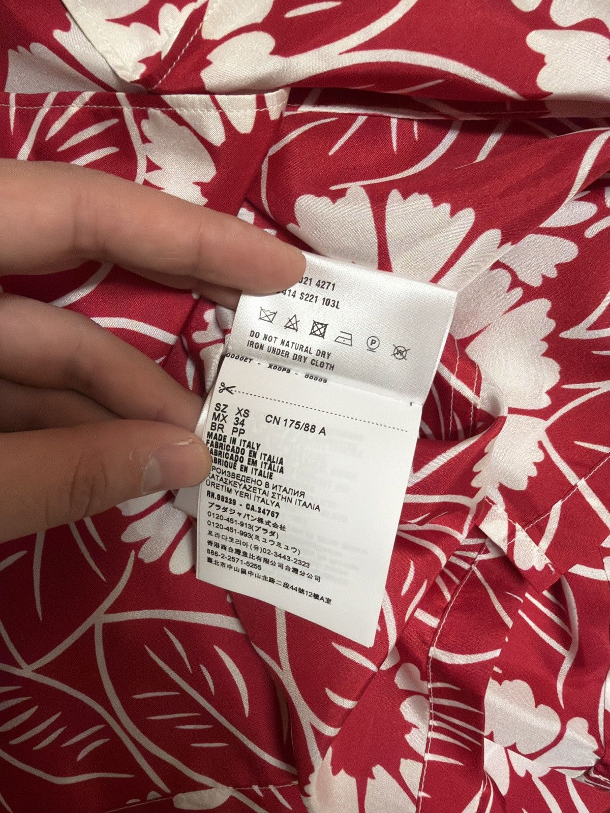 Prada Prada shirt Size US XS / EU 42 / 0 - 7 Thumbnail