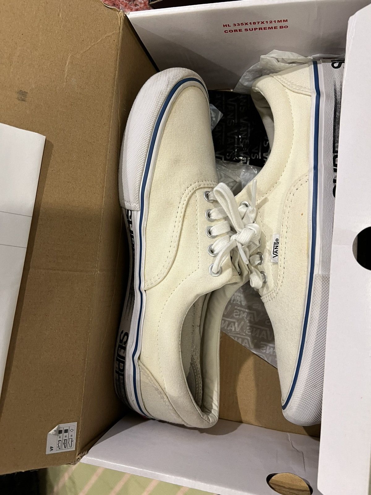 Supreme × Vans Supreme Vans Era Pro Motion Logo - 9.5 Size US 9.5 / EU 42-43 - 5 Thumbnail
