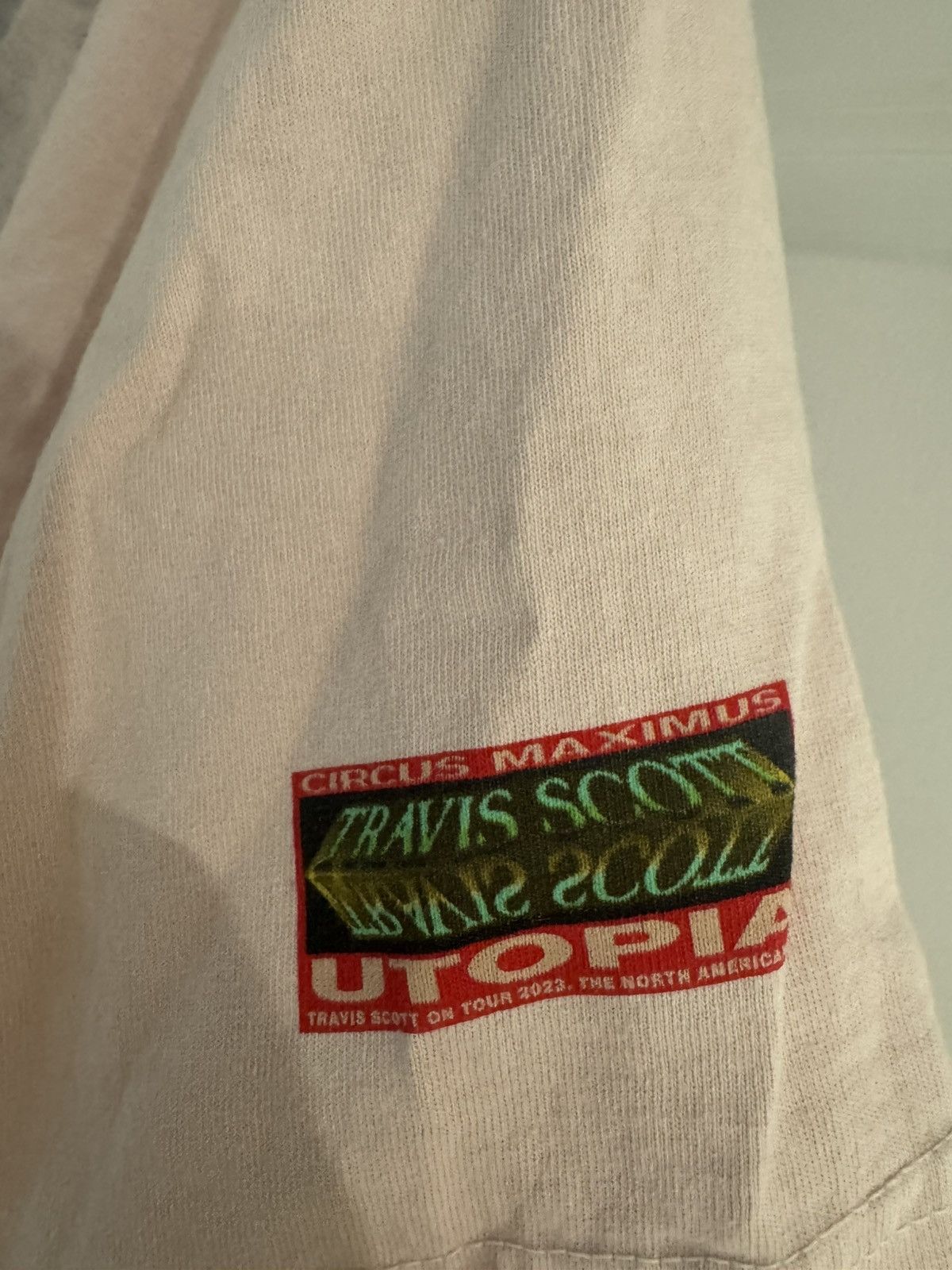 Travis Scott Travis Scott Utopia Tour T Shirt Size US L / EU 52-54 / 3 - 4 Thumbnail