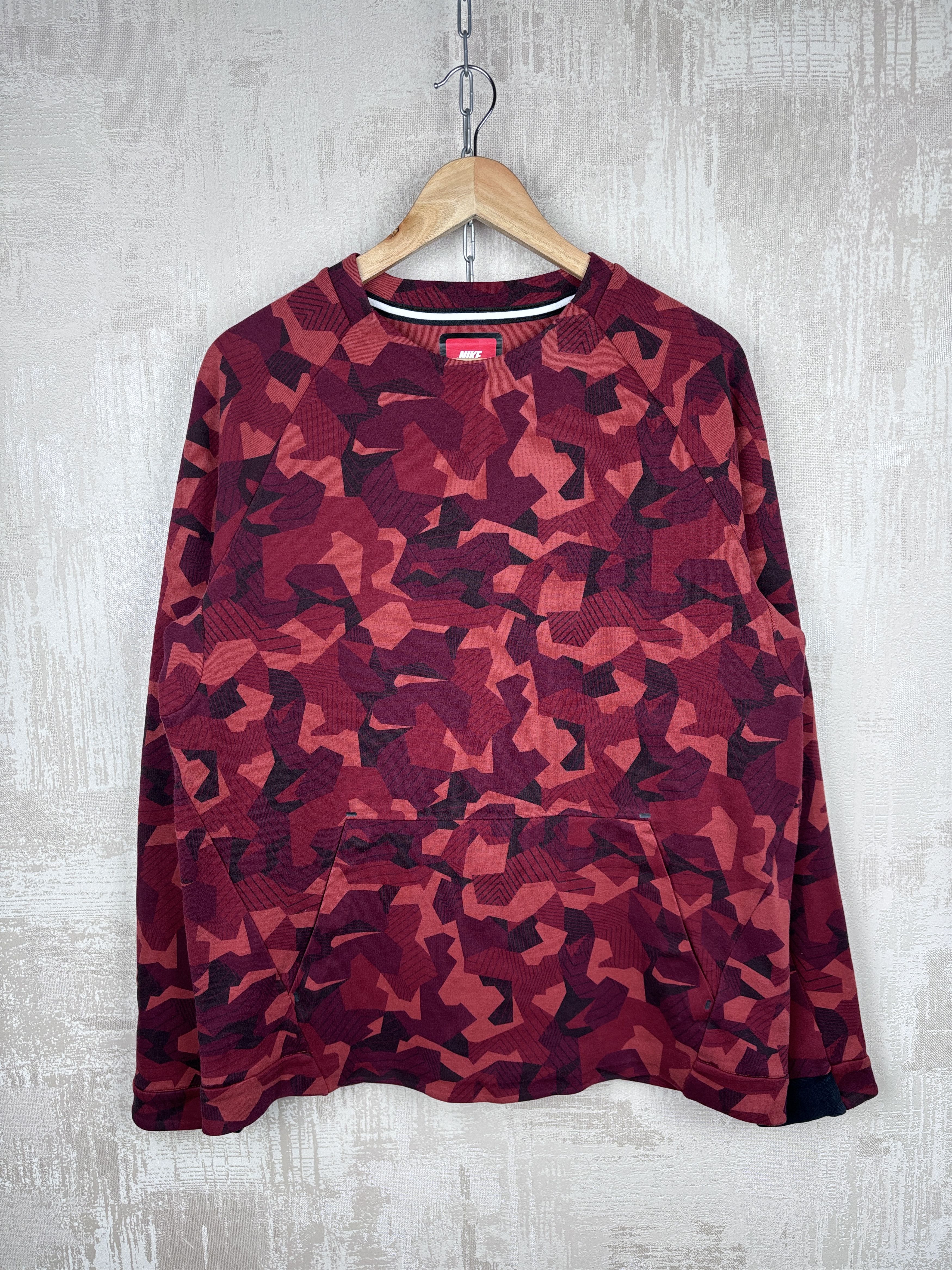 Nike Nike Tech Fleece Camo Camouflage Crew Sweatshirt Size US M / EU 48-50 / 2 - 2 Thumbnail