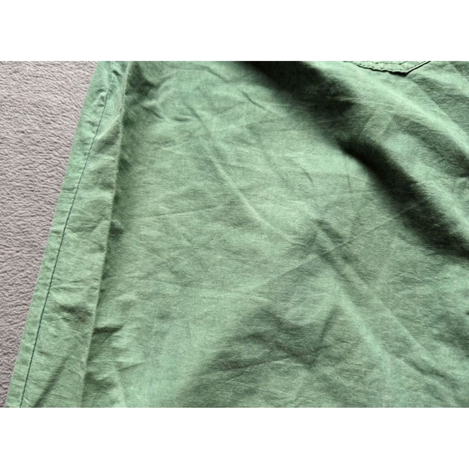 Vintage VINTAGE Millet snap button shirt Green Millet Made in France Shirt Adult M Green Button-Up Mens Size US M / EU 48-50 / 2 - 4 Thumbnail