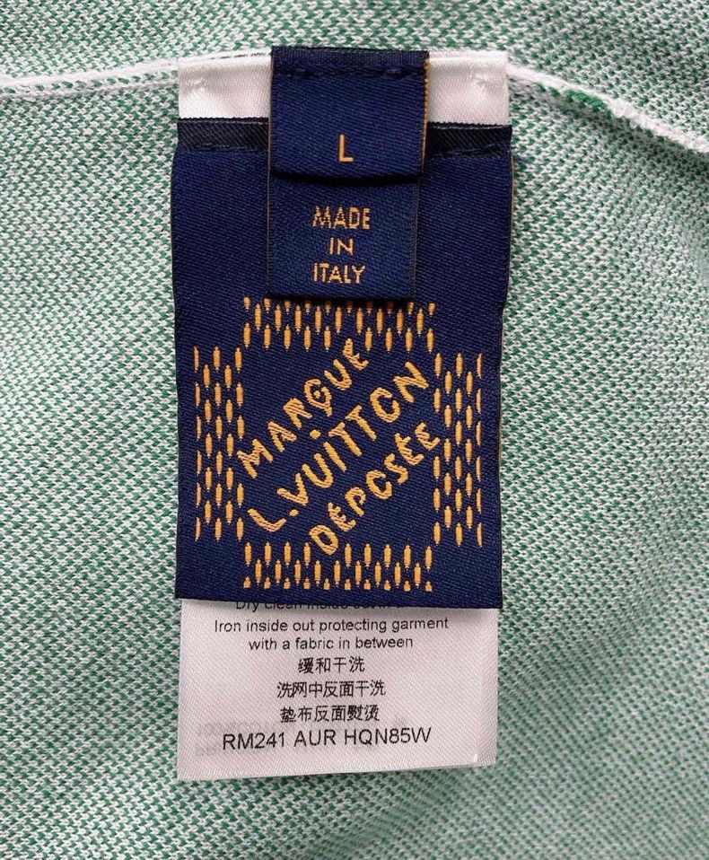 Louis Vuitton Louis Vuitton Fei Dong Green Checkerboard Short Sleeve Size US L / EU 52-54 / 3 - 7 Thumbnail