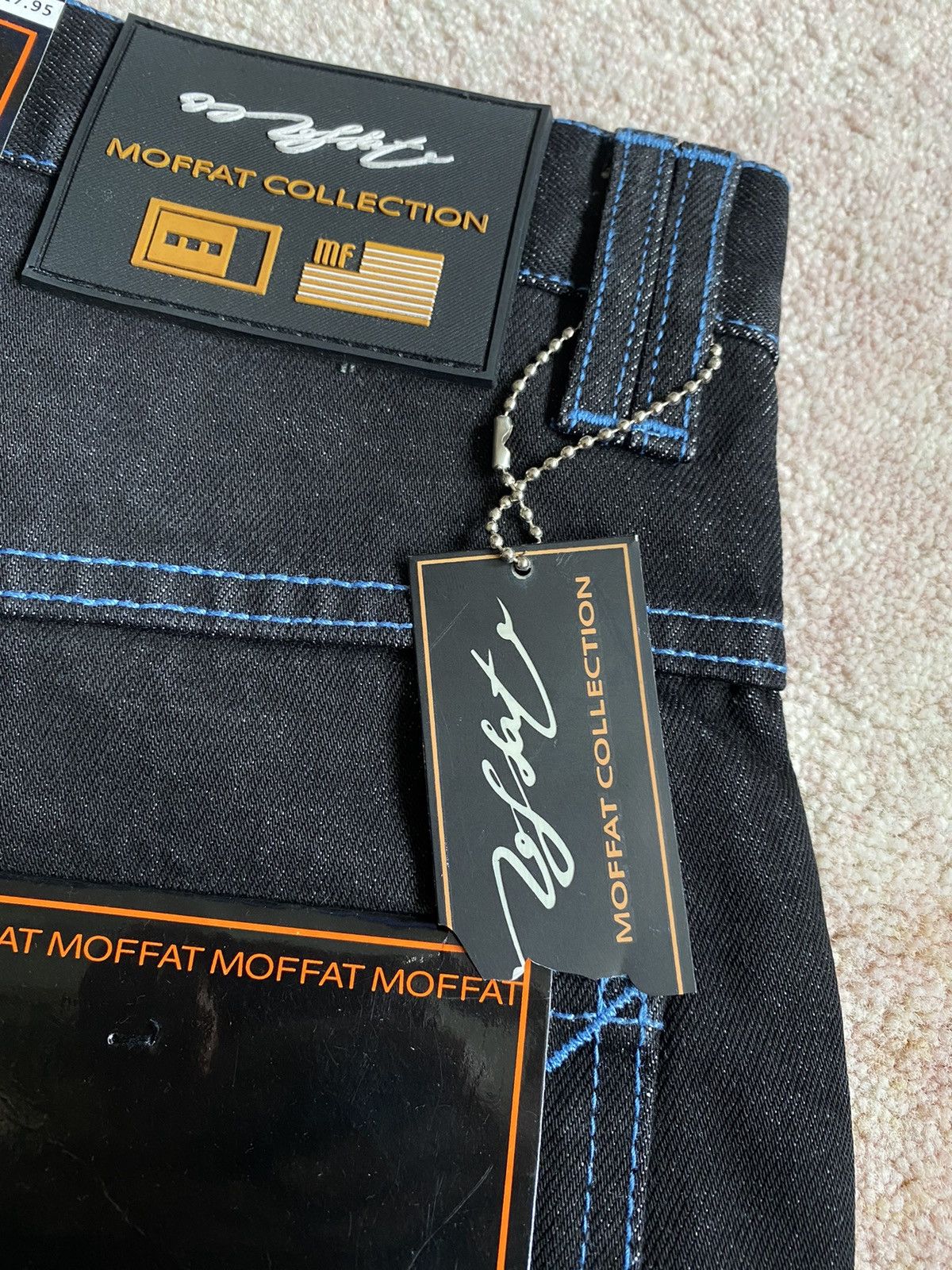 JNCO × Japanese Brand × Vintage Crazy Deadstock Vintage JNCO Style Moffat Baggy Denim Shorts Size US 32 / EU 48 - 3 Thumbnail