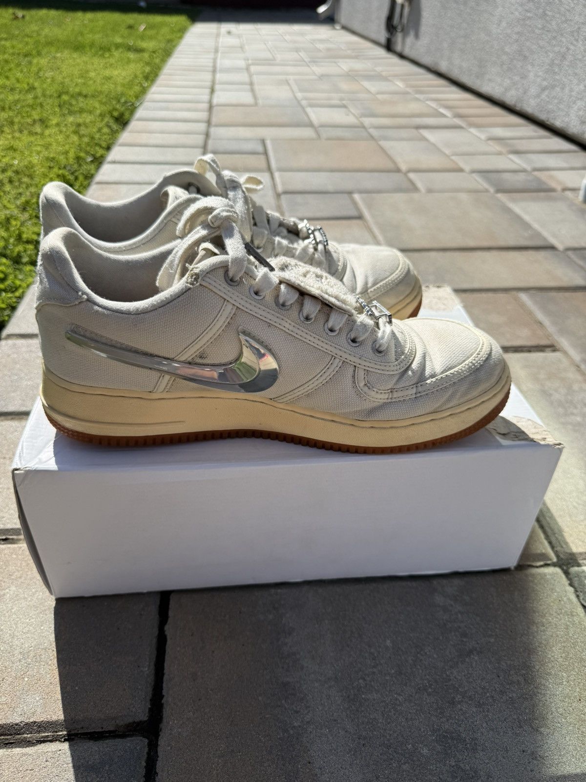 Nike × Travis Scott Nike Air Force 1 Low Travis Scott Size US 10 / EU 43 - 5 Thumbnail