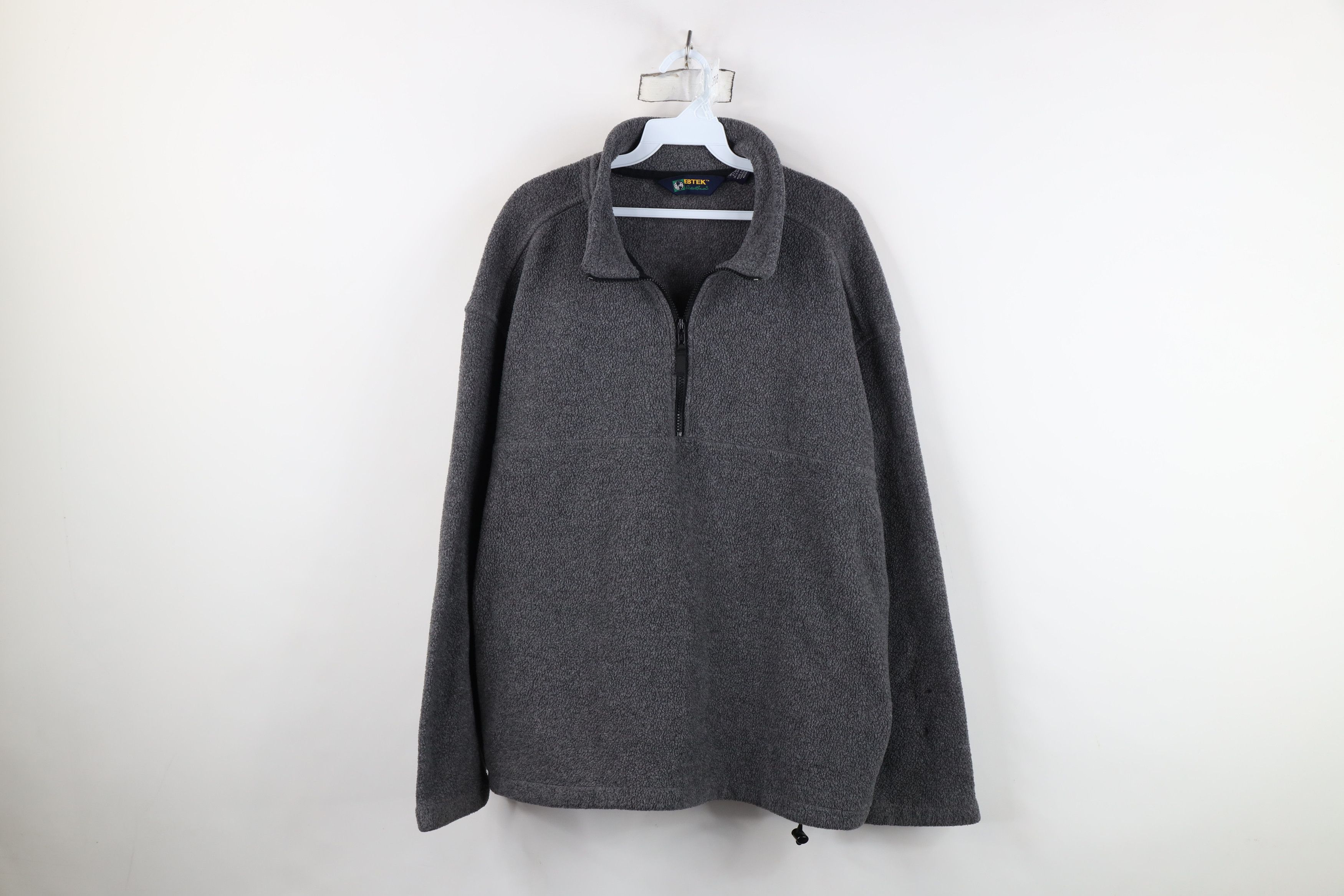 Eddie Bauer Vintage 90s Eddie Bauer EbTek Fleece Pullover Sweater Size US L / EU 52-54 / 3 - 1 Thumbnail