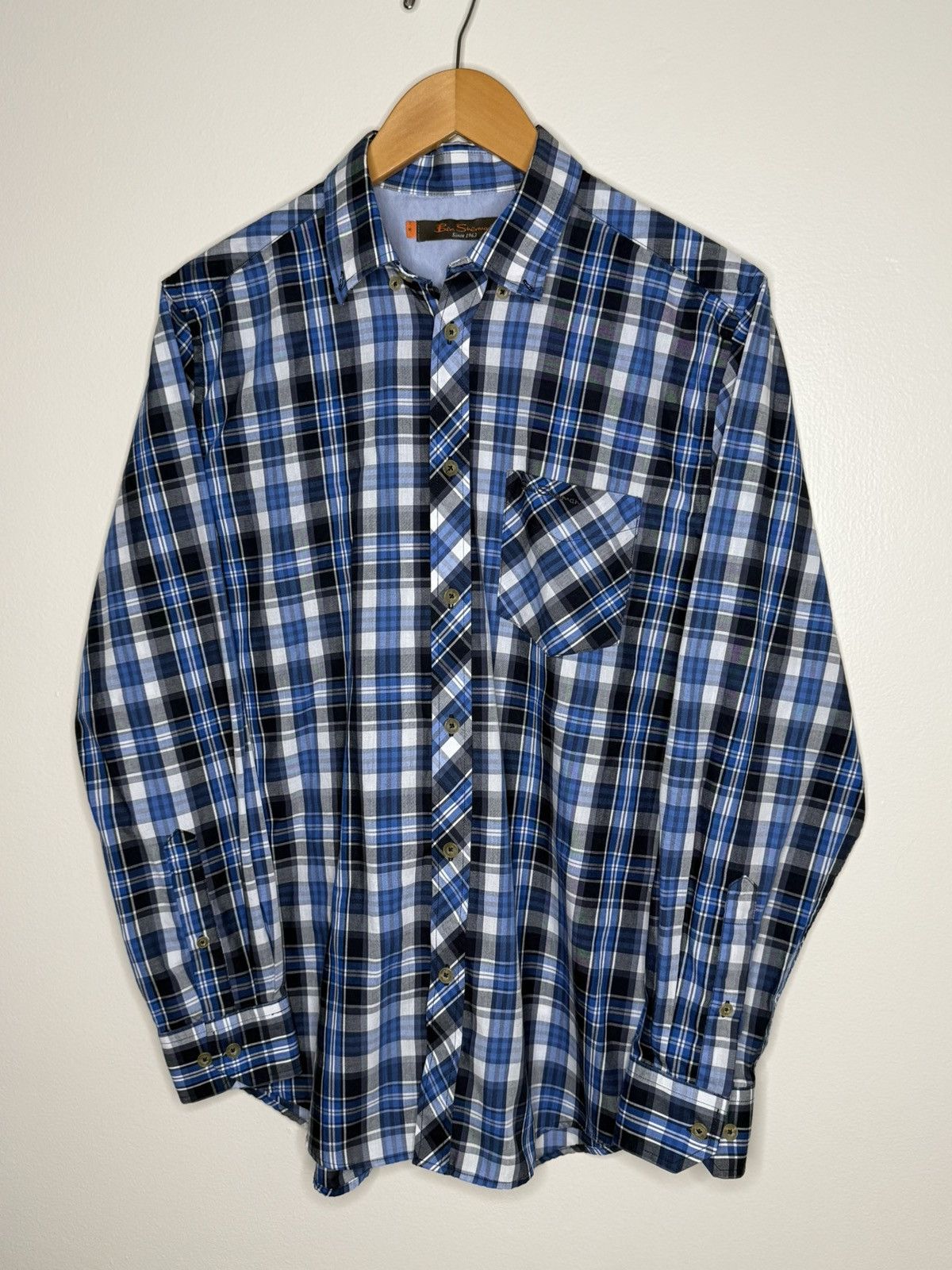 Ben Sherman Ben Sherman Men’s Plaid Button-Up Shirt Size M Size US M / EU 48-50 / 2 - 1 Thumbnail
