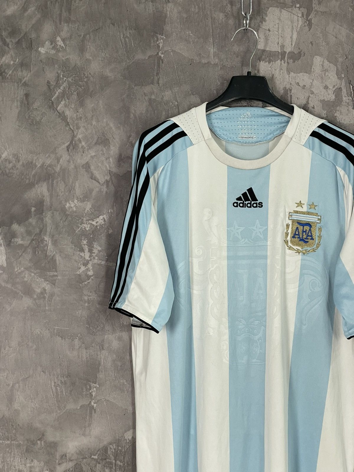 Adidas × Vintage Vintage Adidas Argentina Jersey T shirt 2010 Size US M / EU 48-50 / 2 - 3 Thumbnail