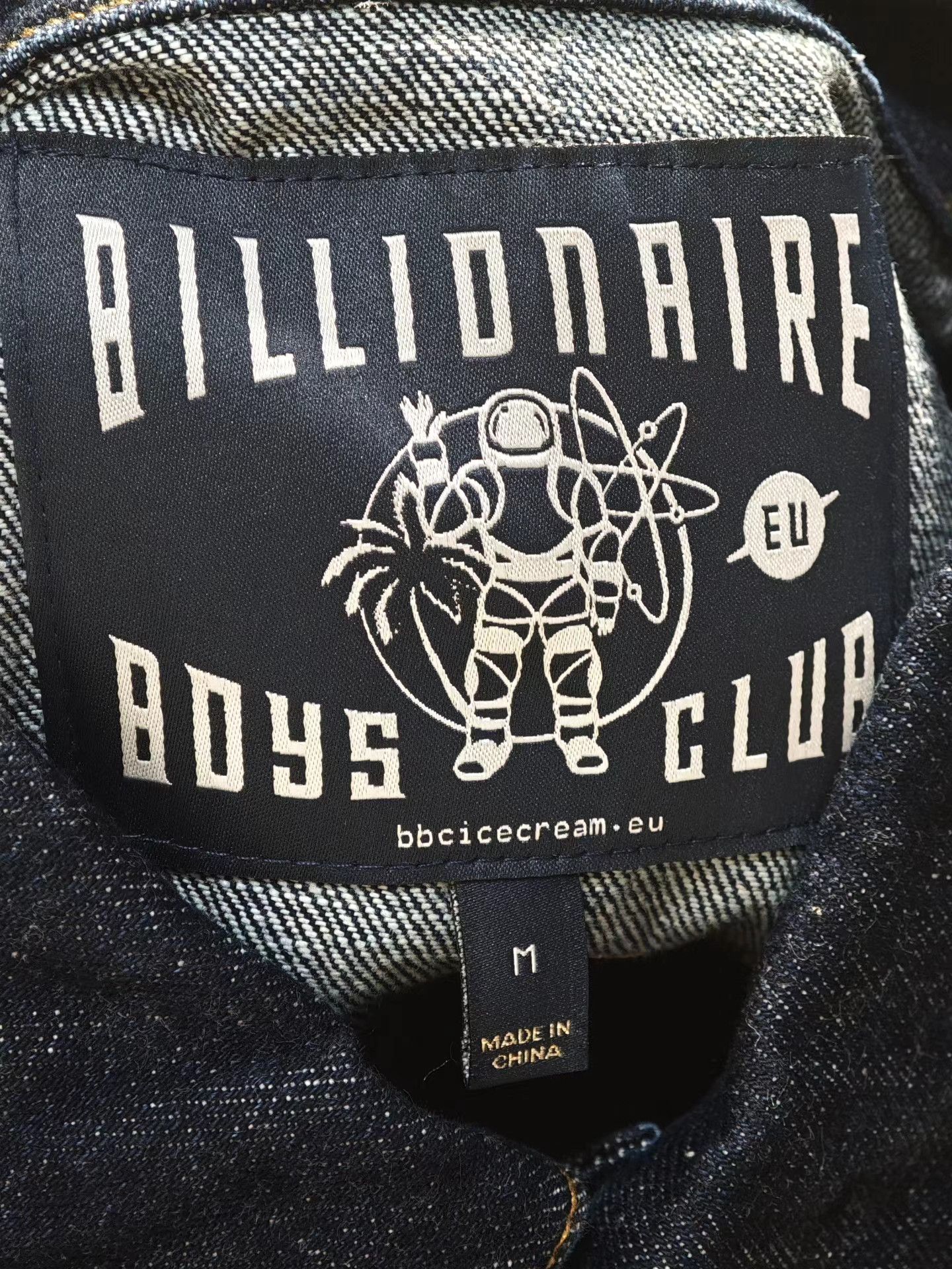 Billionaire Boys Club BILLIONAIRE BOYS CLUB Long-Sleeve Simple Denim Jacket Size US M / EU 48-50 / 2 - 5 Thumbnail