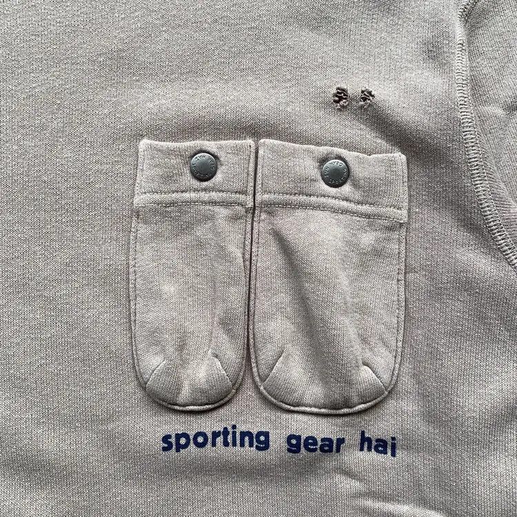Issey Miyake Vintage Hai Sporting Gear Issey Miyake Pocket Sweatshirts Size US M / EU 48-50 / 2 - 3 Thumbnail