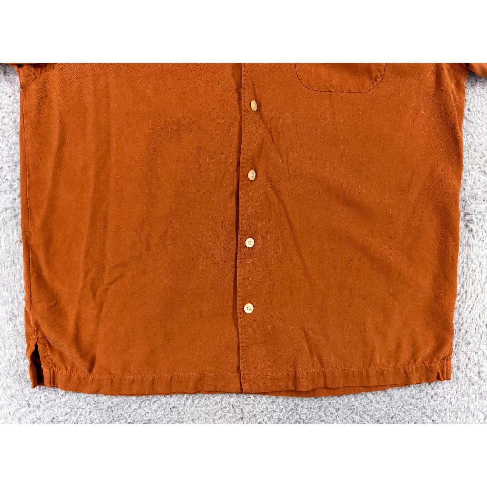 Tommy Bahama Tommy Bahama Shirt Mens M Silk Button-Up Short Sleeve Aloha Green Vacation Resort Hawaiian Mens Size US M / EU 48-50 / 2 - 6 Thumbnail