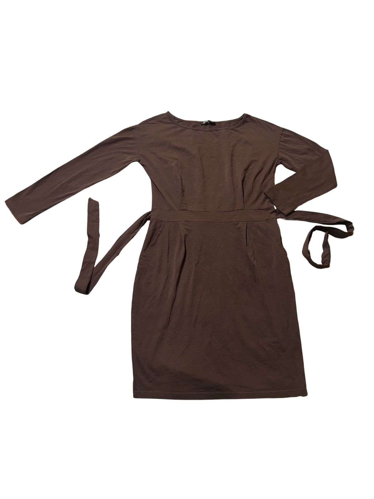 Other Dark gray long sleeve dress.wd0308 Size L / US 10 / IT 46 - 1 Thumbnail