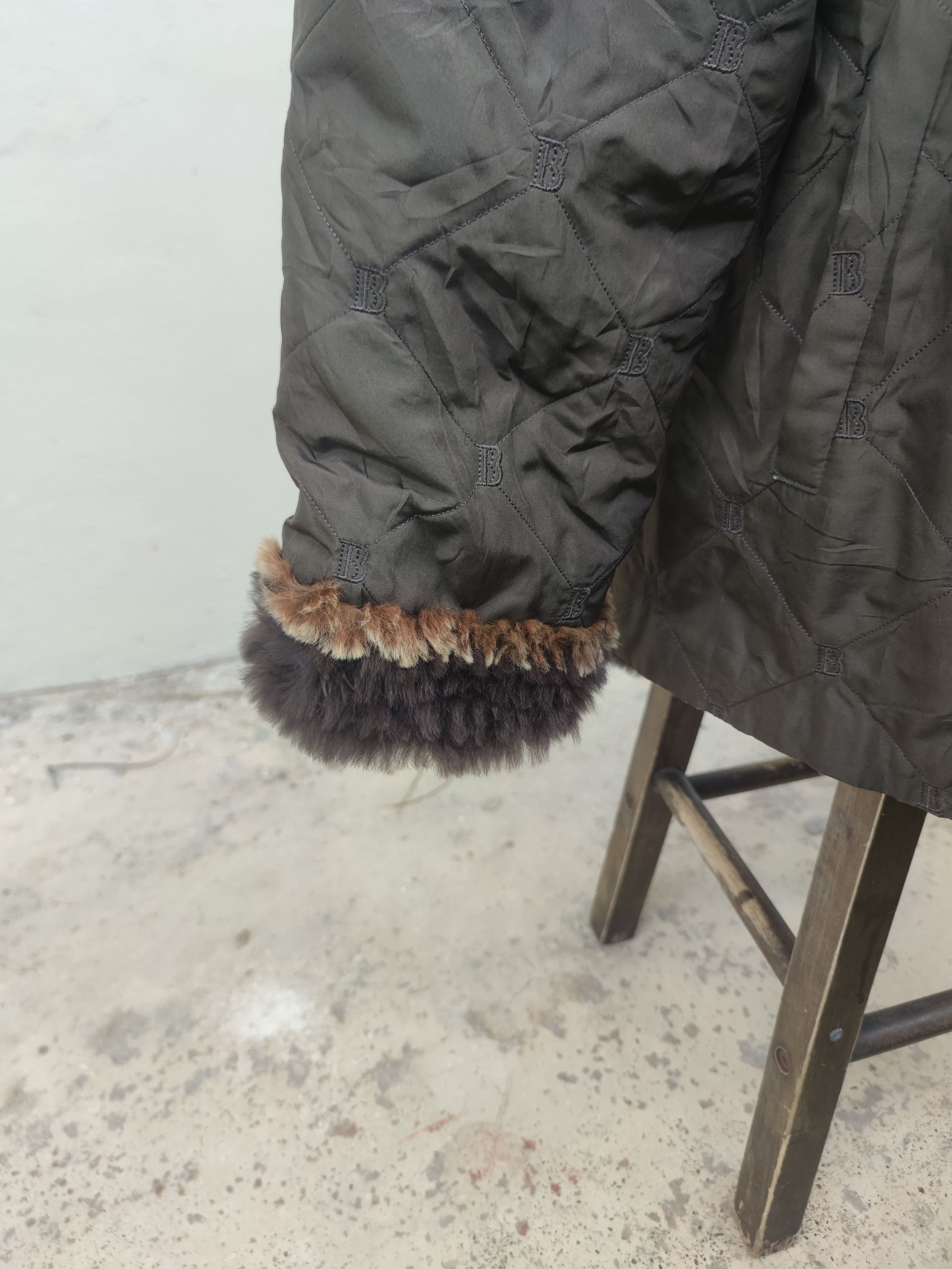 Balmain Balmain Paris Spanish Rabbit Fur Reversible Jacket Size XL / US 12-14 / IT 48-50 - 13 Thumbnail