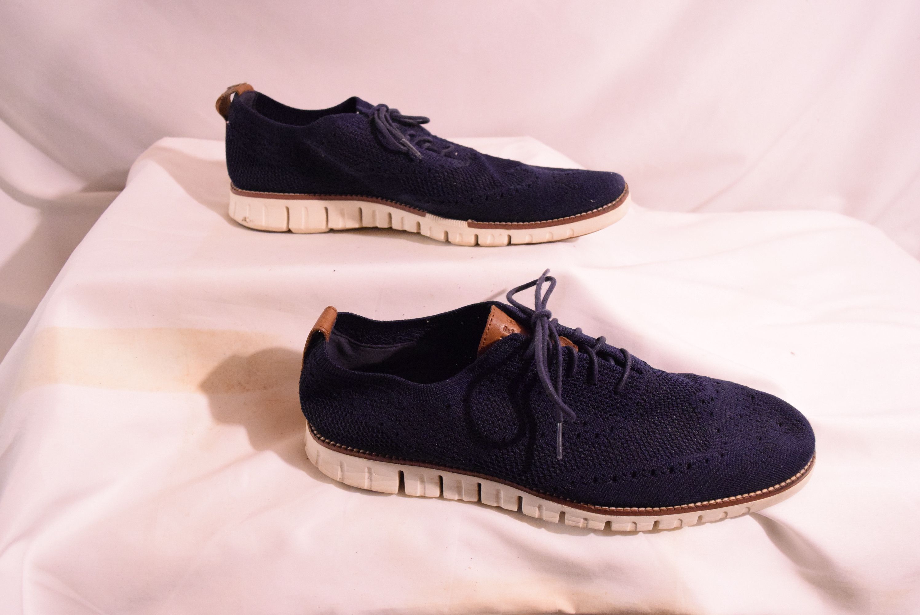 Cole Haan Cole Haan Men's ZEROGRAND Stitchlite Wingtip Oxford Shoes Size US 11 / EU 44 - 3 Thumbnail