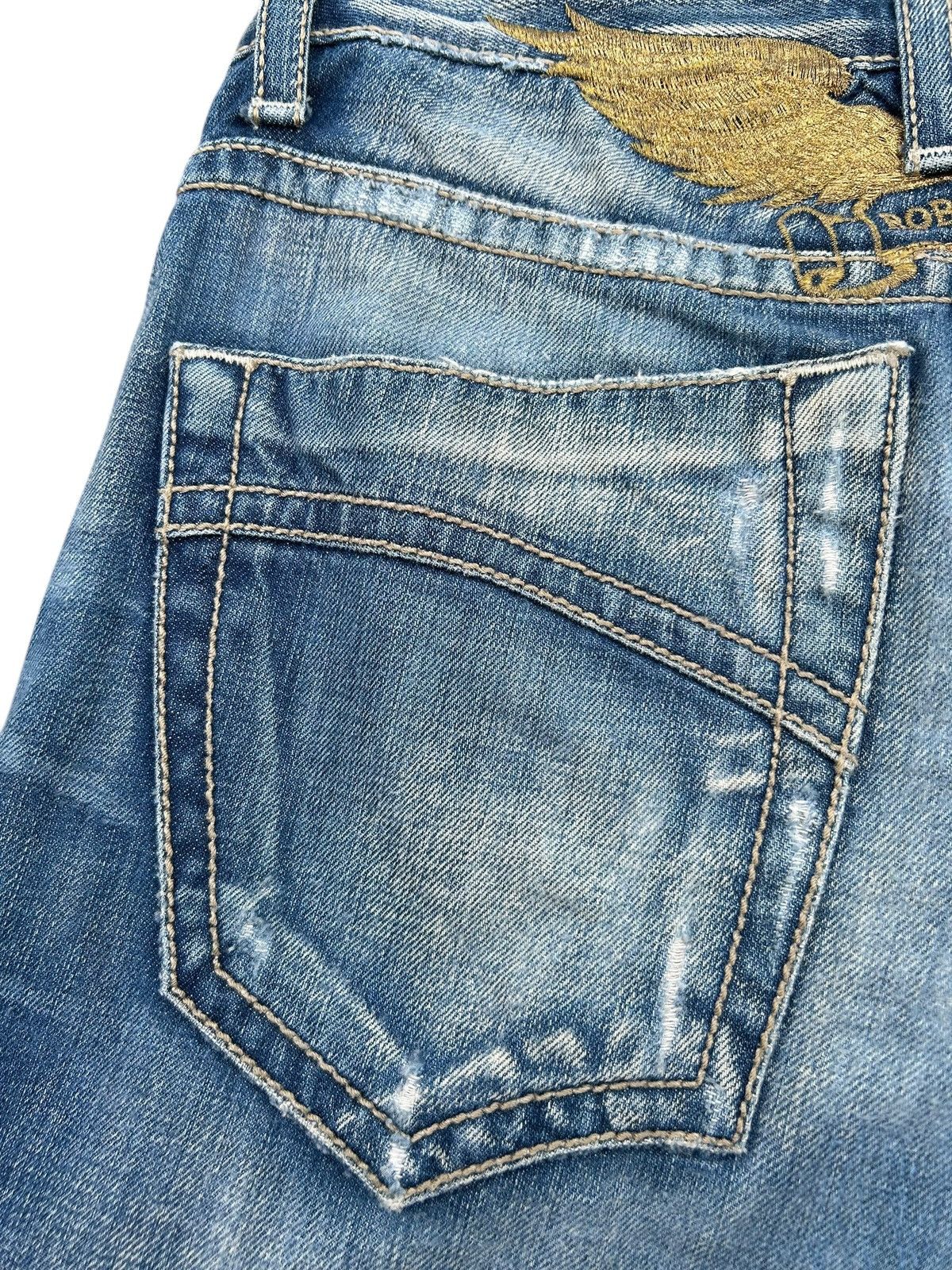 Robins Jeans ROBINS JEANS DISTRESSED DENIM JEANS Size US 31 - 15 Thumbnail