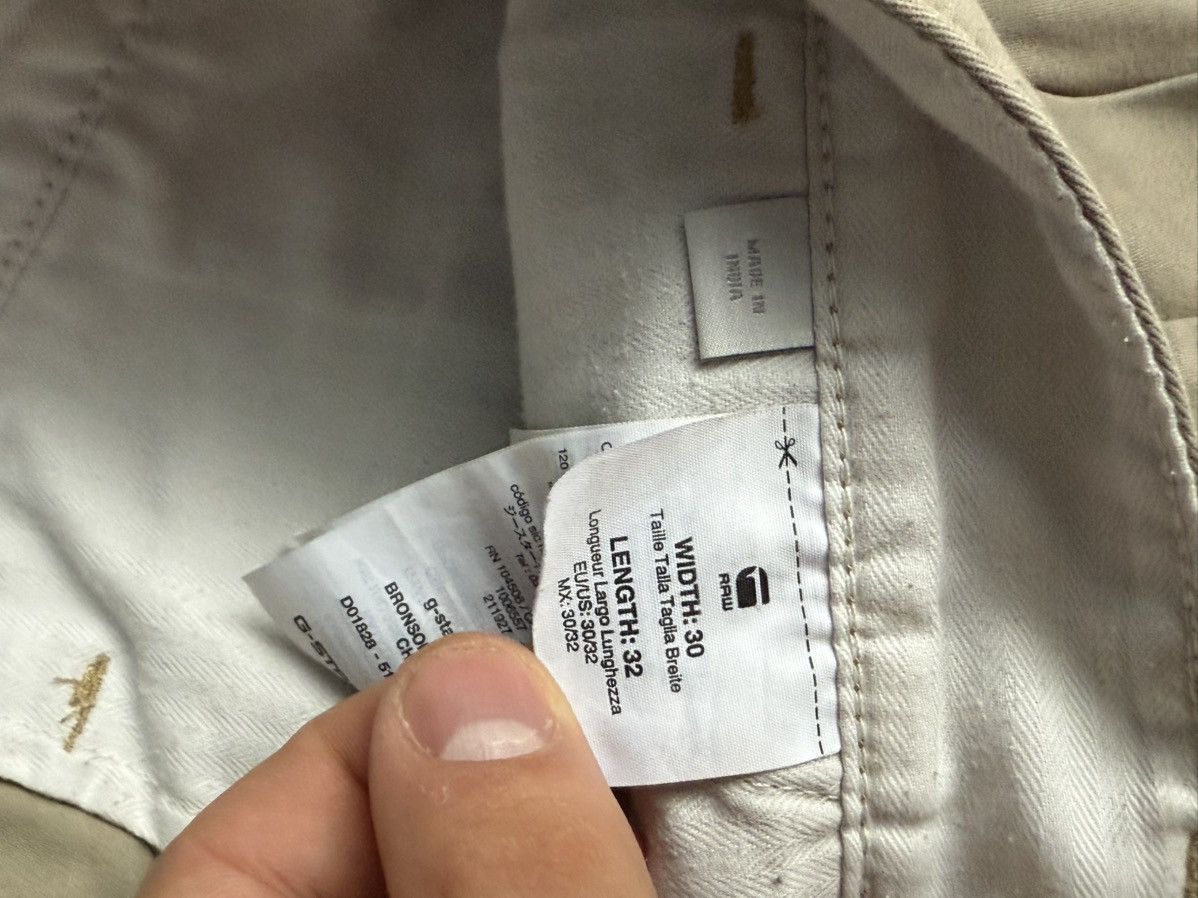 Designer × G-Star G-Star Raw Pants Size US 30 / EU 46 - 7 Thumbnail