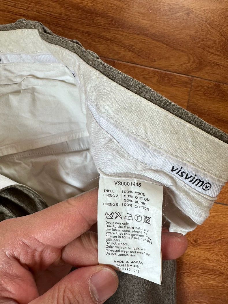 Visvim visvim size m high water slacks pants 2503-Nextarrow Size US 30 / EU 46 - 3 Thumbnail