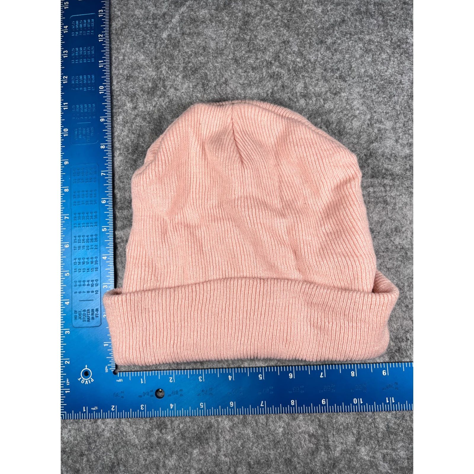 Dickies Dickies Beanie Adult One Size Pink Knit 100% Acrylic Snow Ski Workwear Beanie Hats Mens 90s Outdoor Logo Ski Size ONE SIZE - 4 Thumbnail