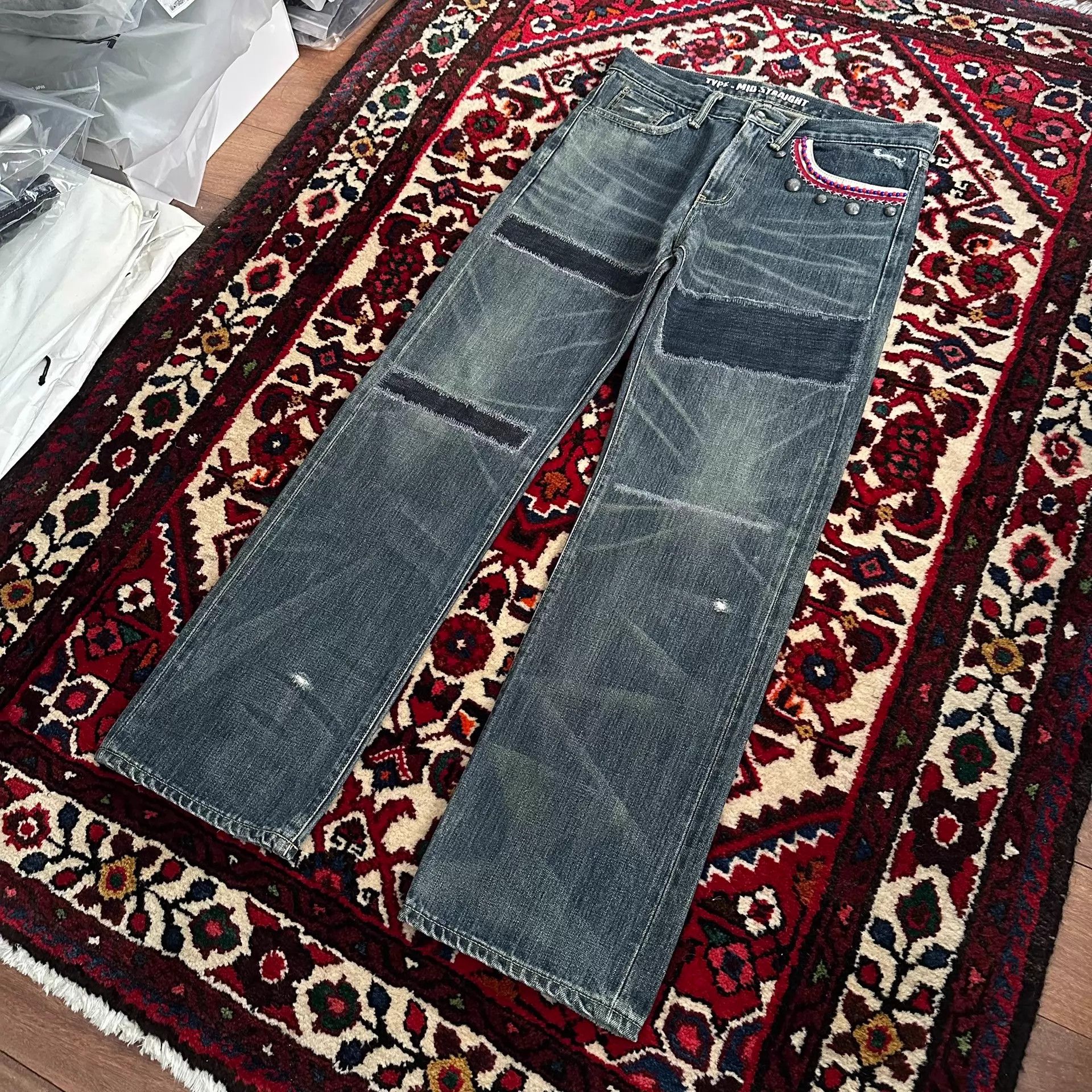 Neighborhood neighborhood 11aw Toxic 2 jeans mid S Size US 30 / EU 46 - 4 Thumbnail